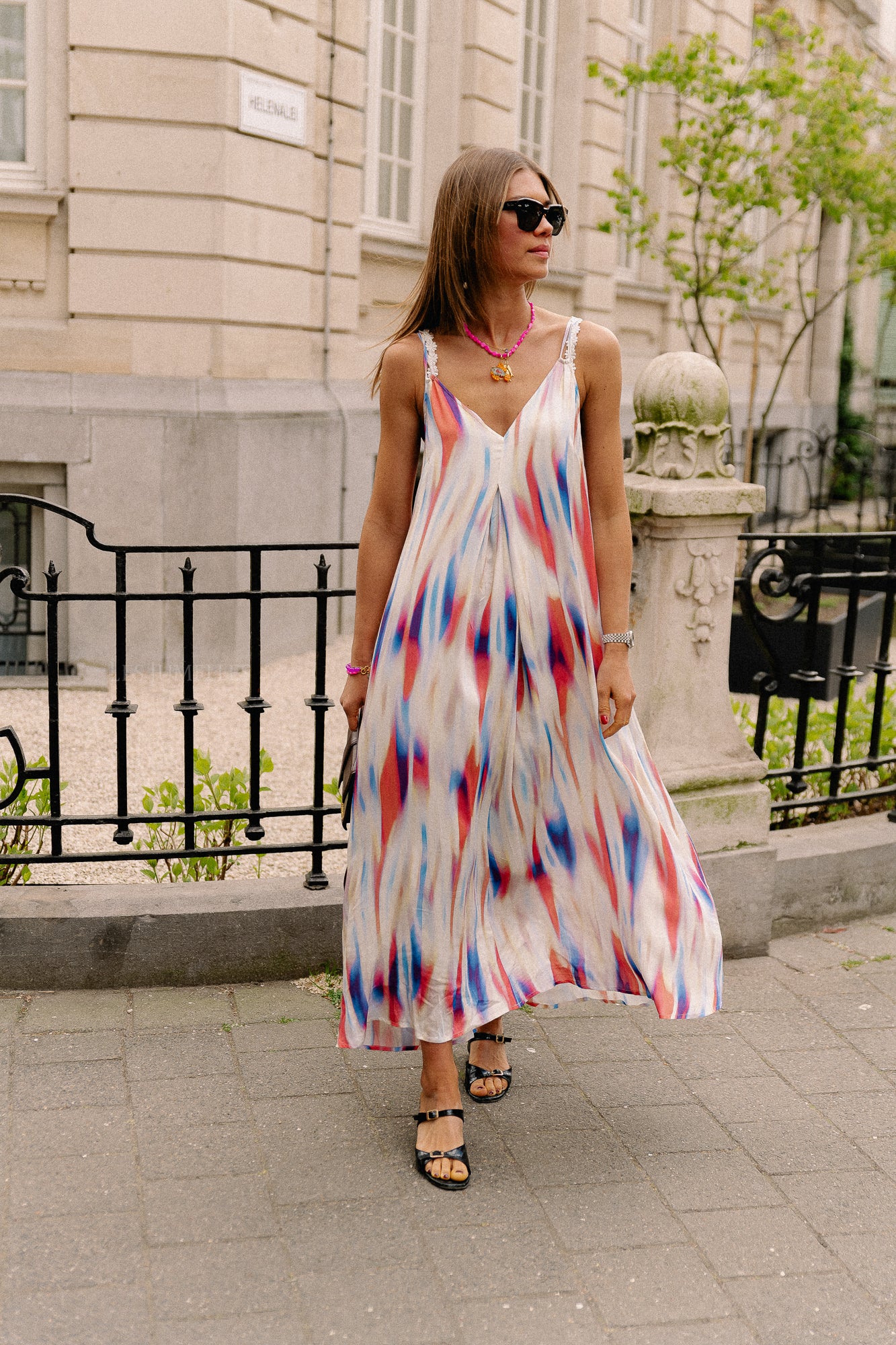 YASJamilla strap long dress fest