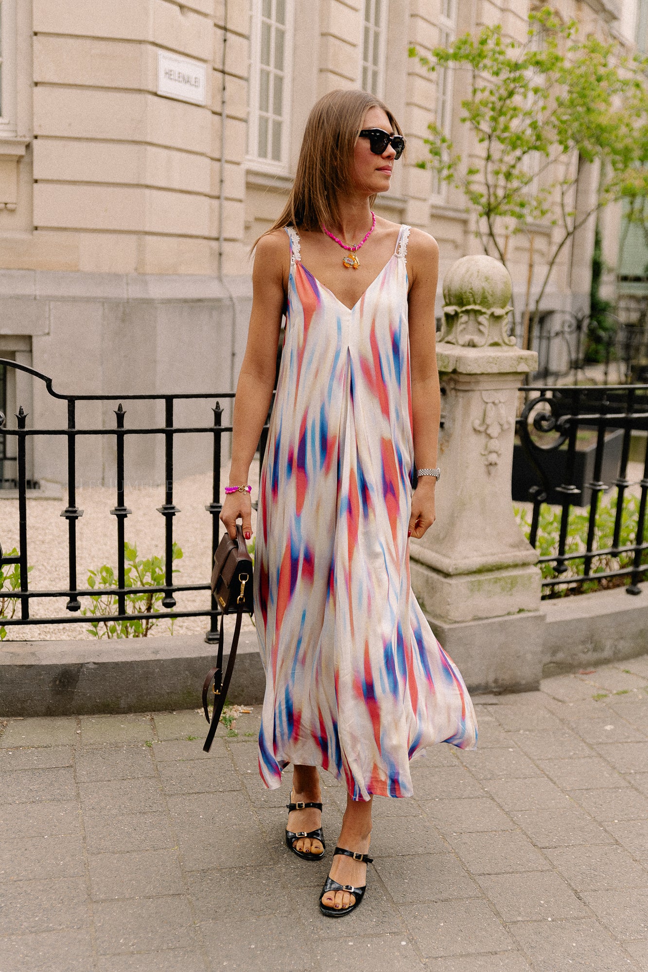 YASJamilla strap long dress fest