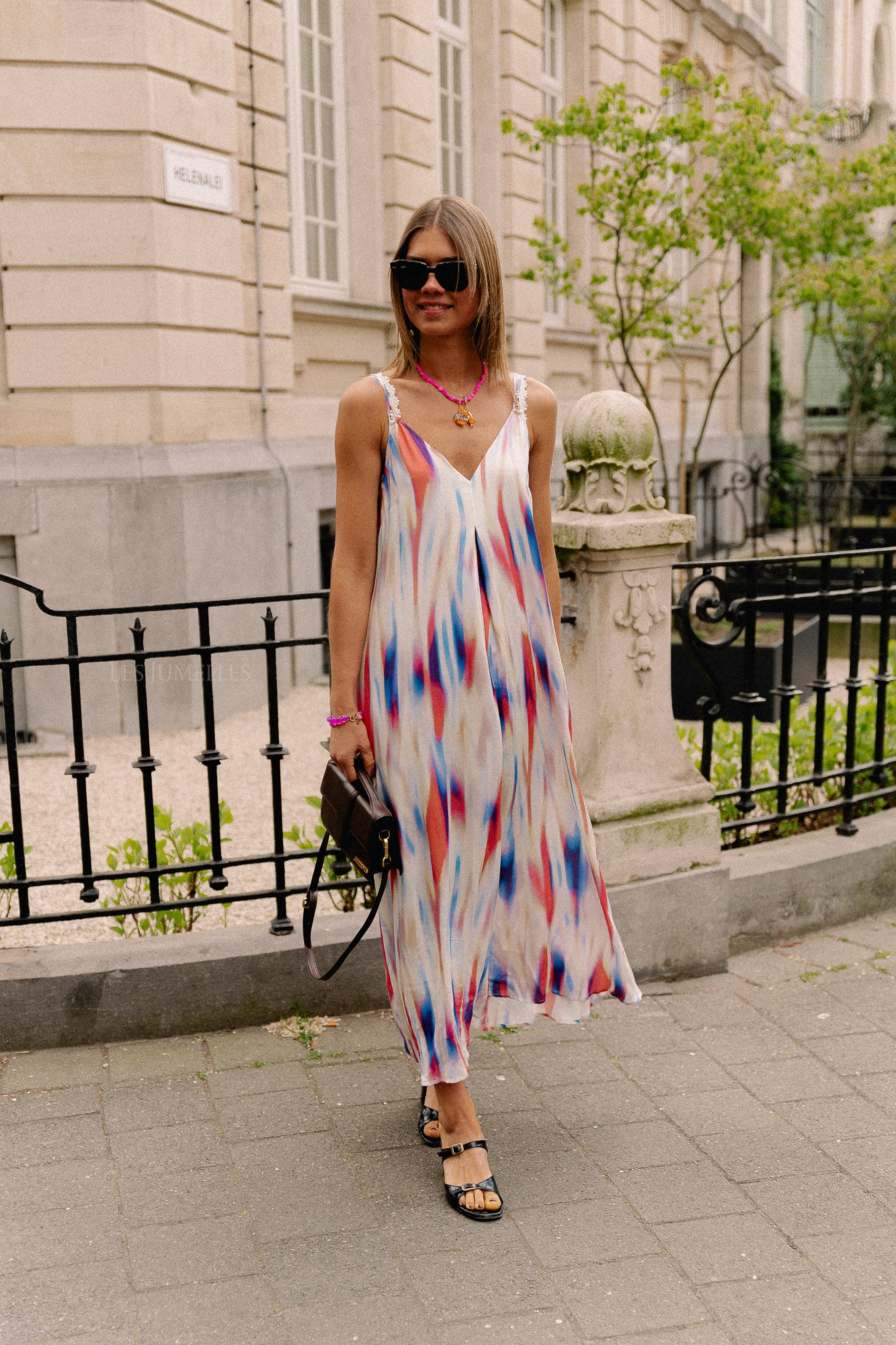 YASJamilla strap long dress fest