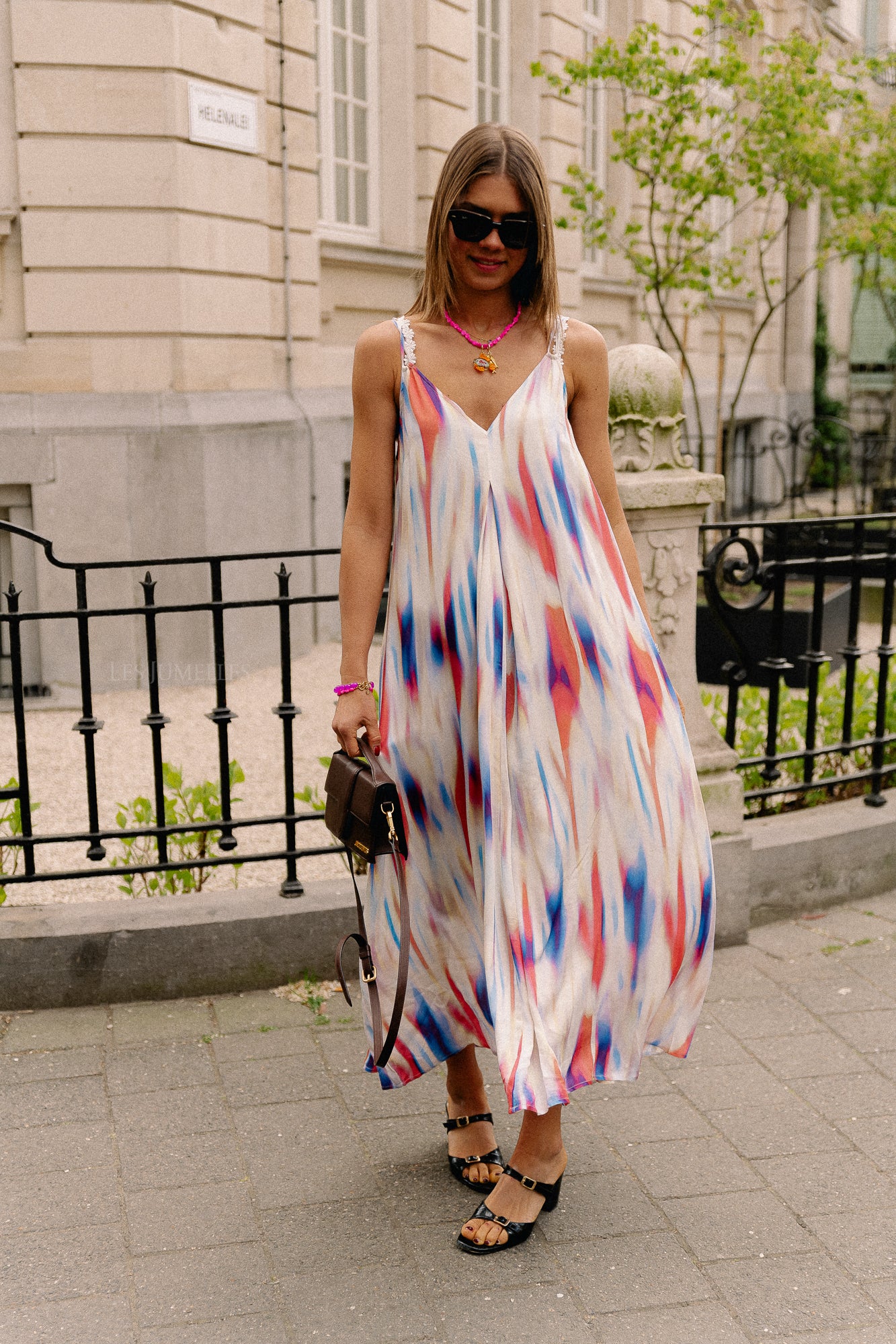 YASJamilla strap long dress fest