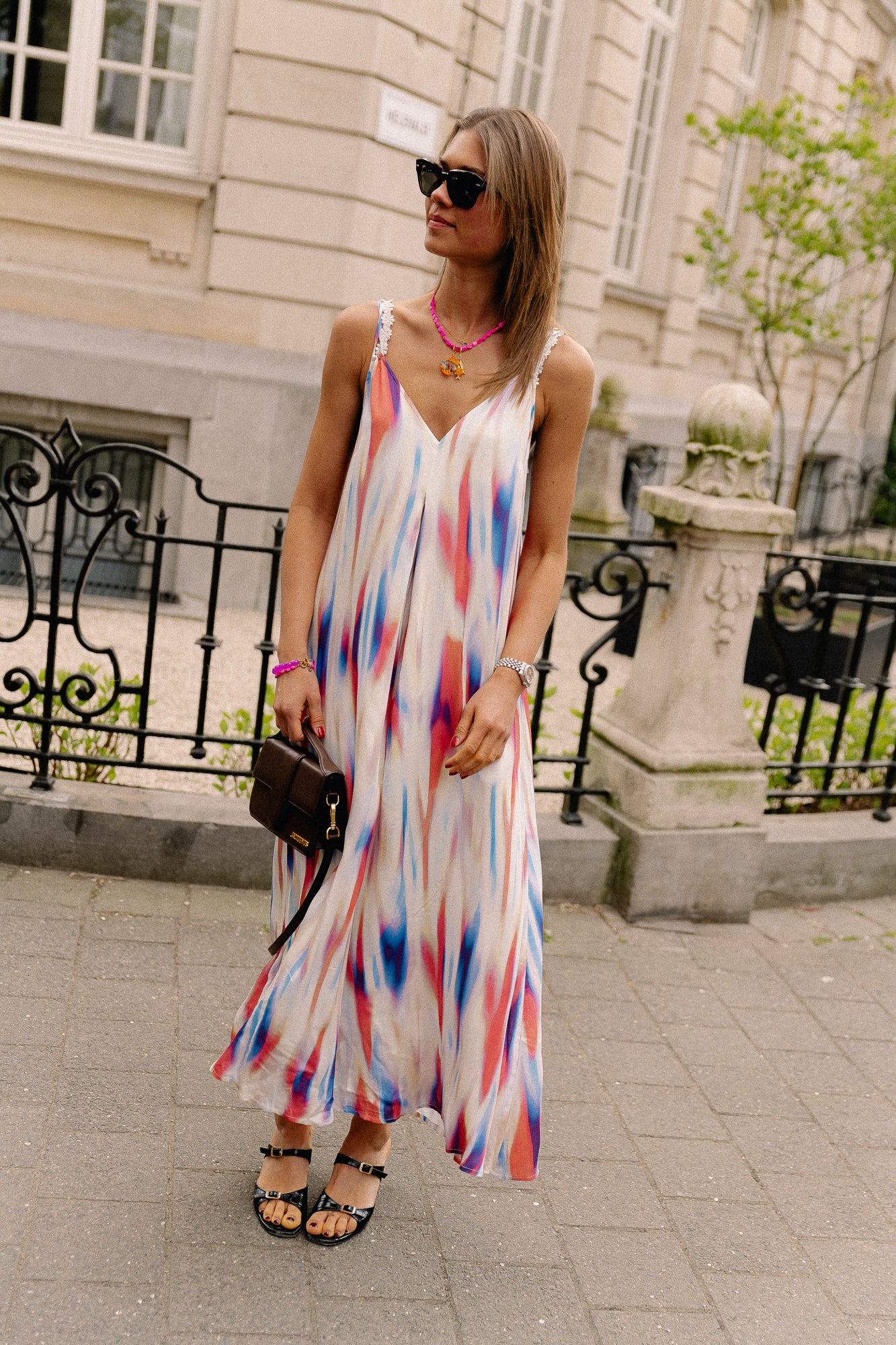 YASJamilla strap long dress fest