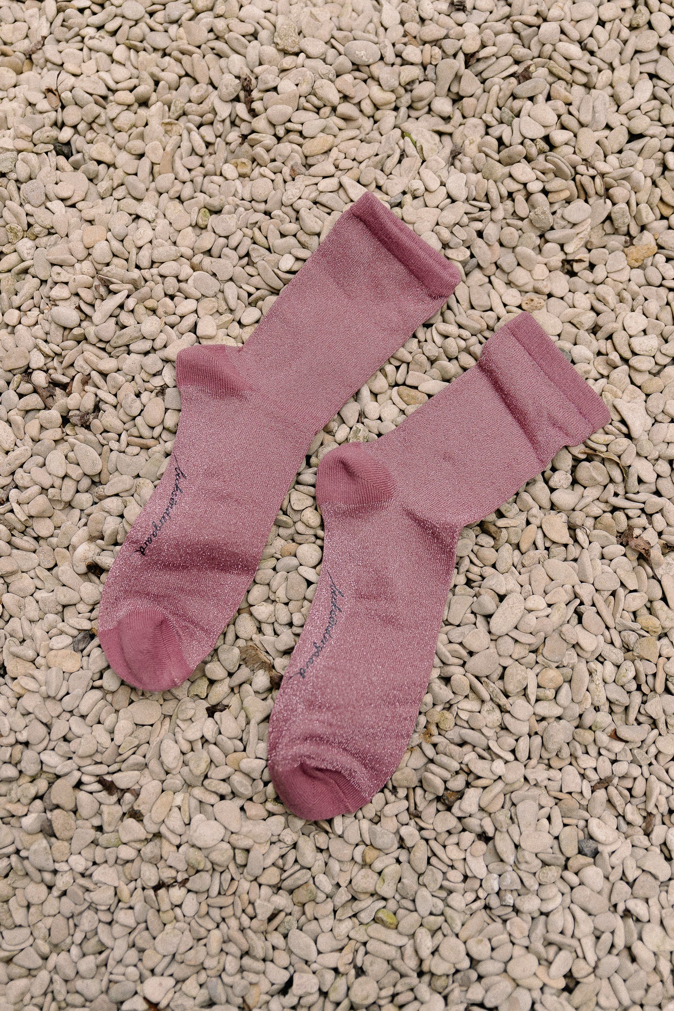Dina solid socks wistful mauve