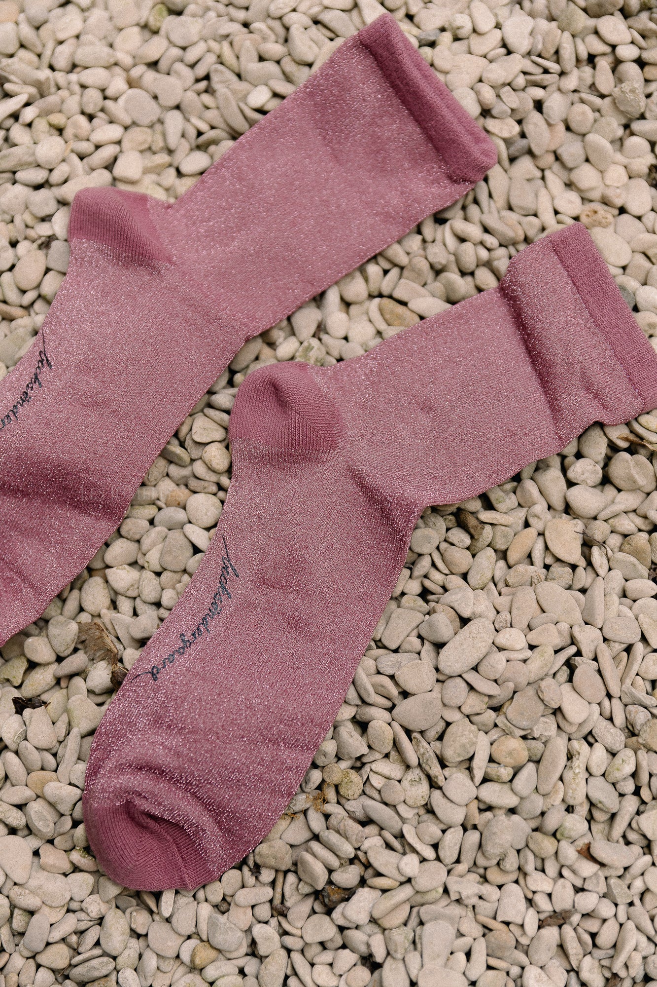 Dina solid socks wistful mauve