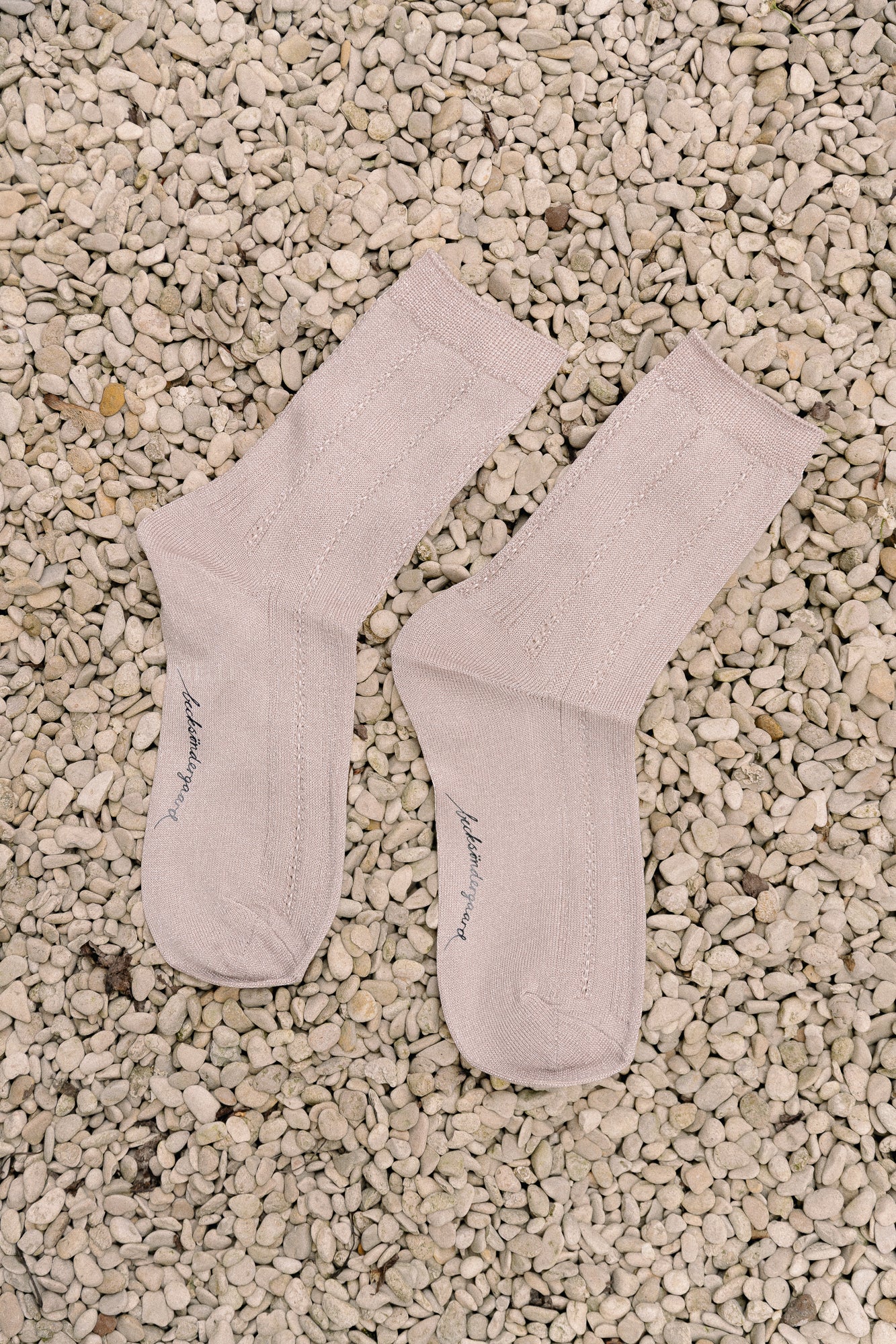 Glitter Drake sock fawn