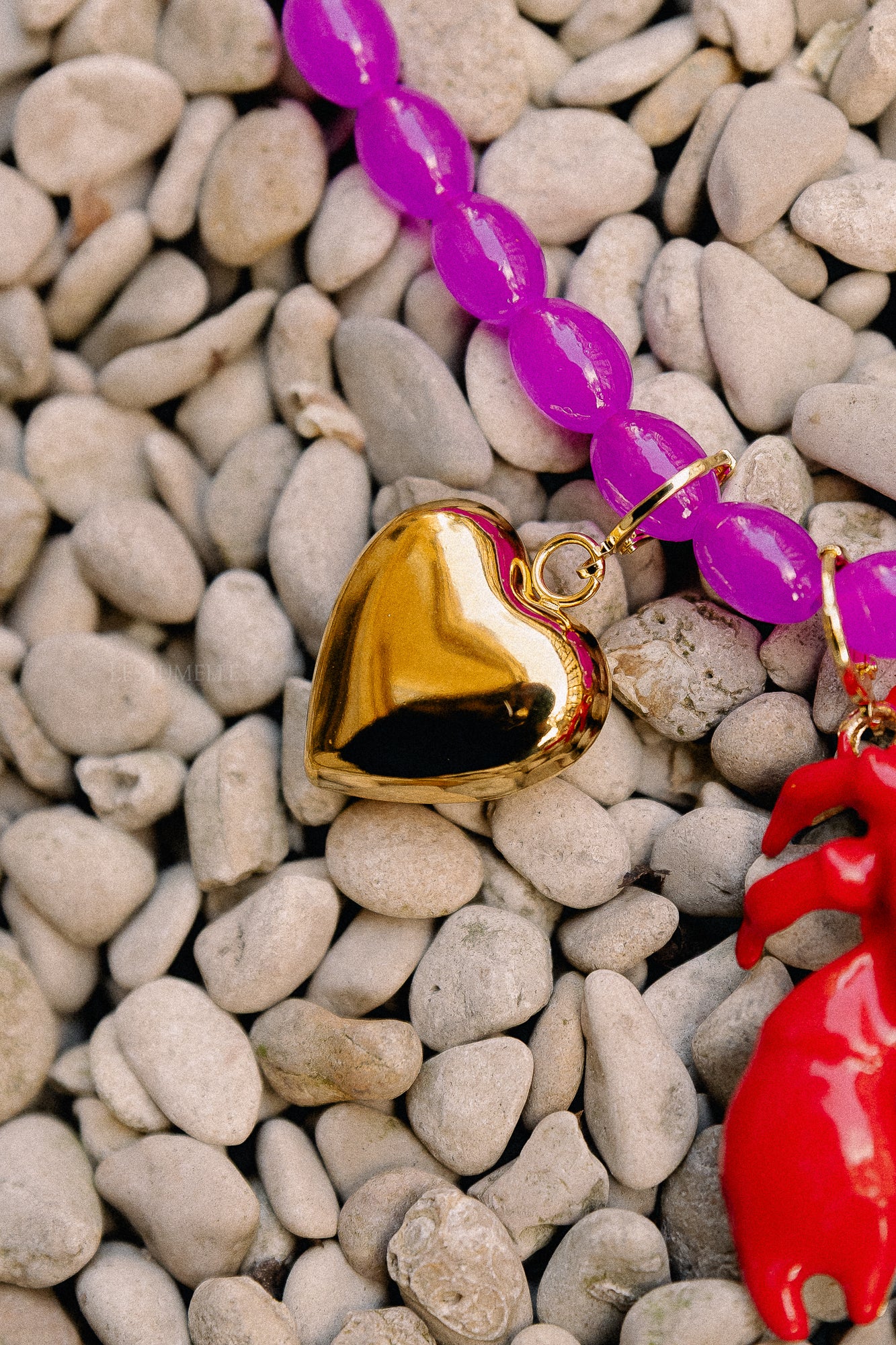 Carly pendant gold