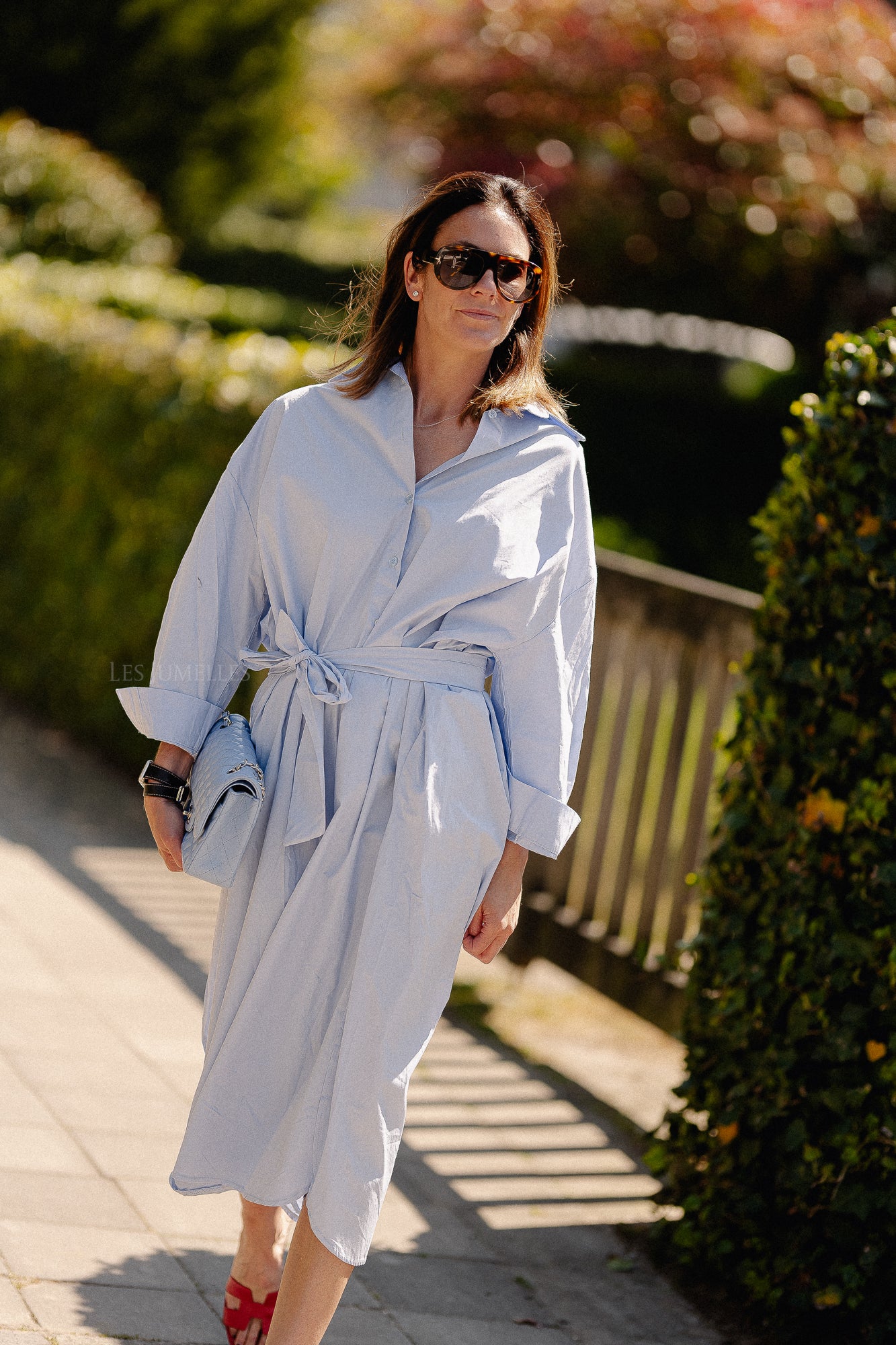 Georgie maxi dress light blue