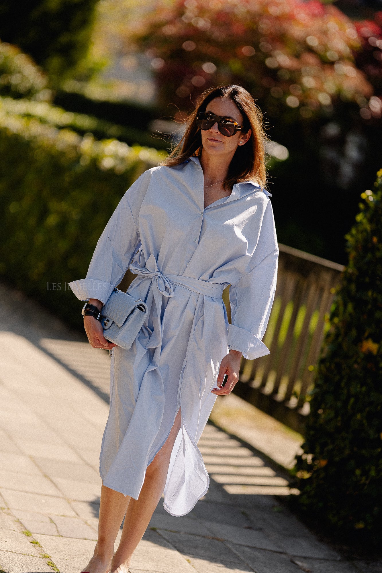 Georgie maxi dress light blue