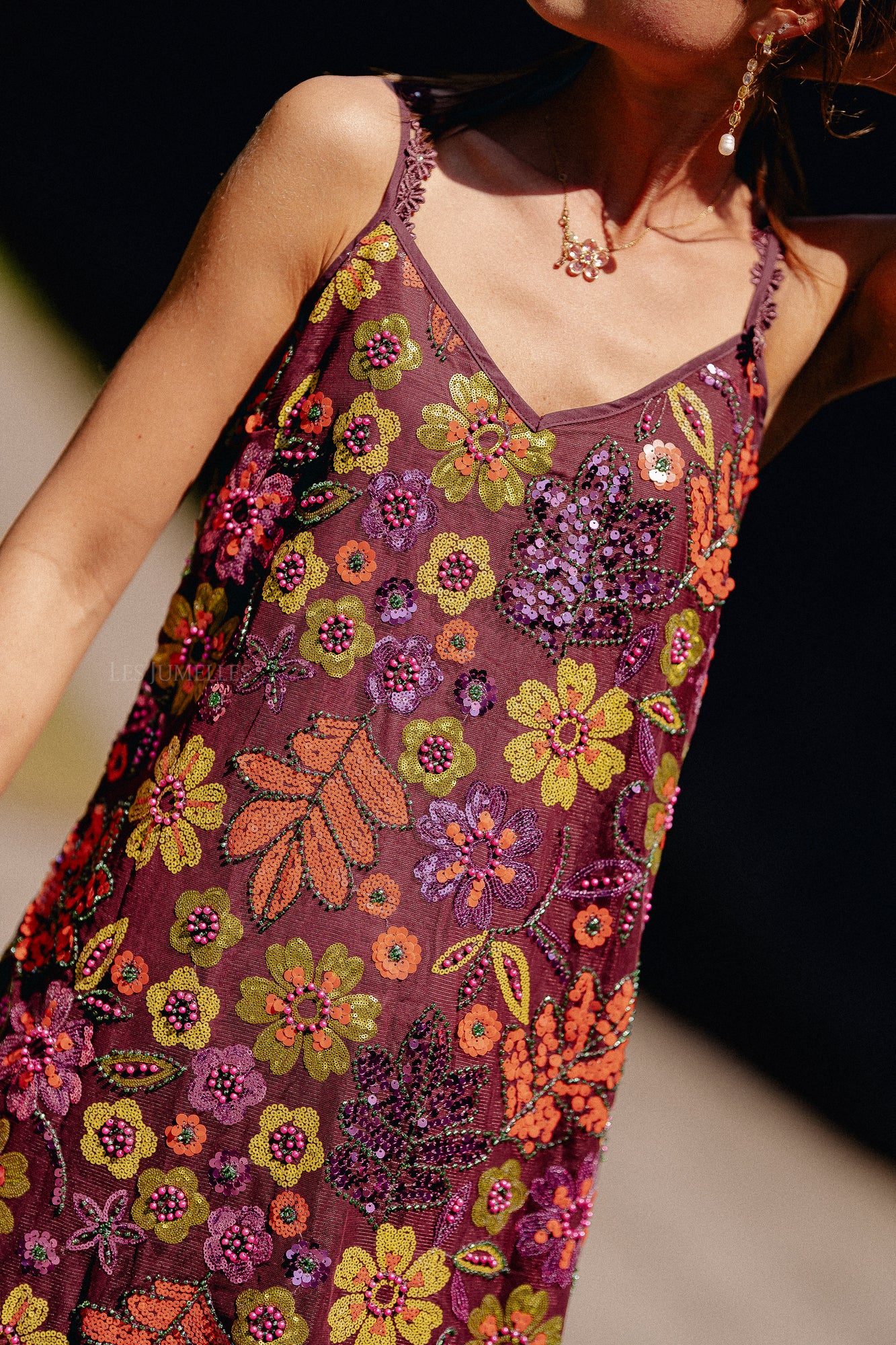 Romy dress winetasting