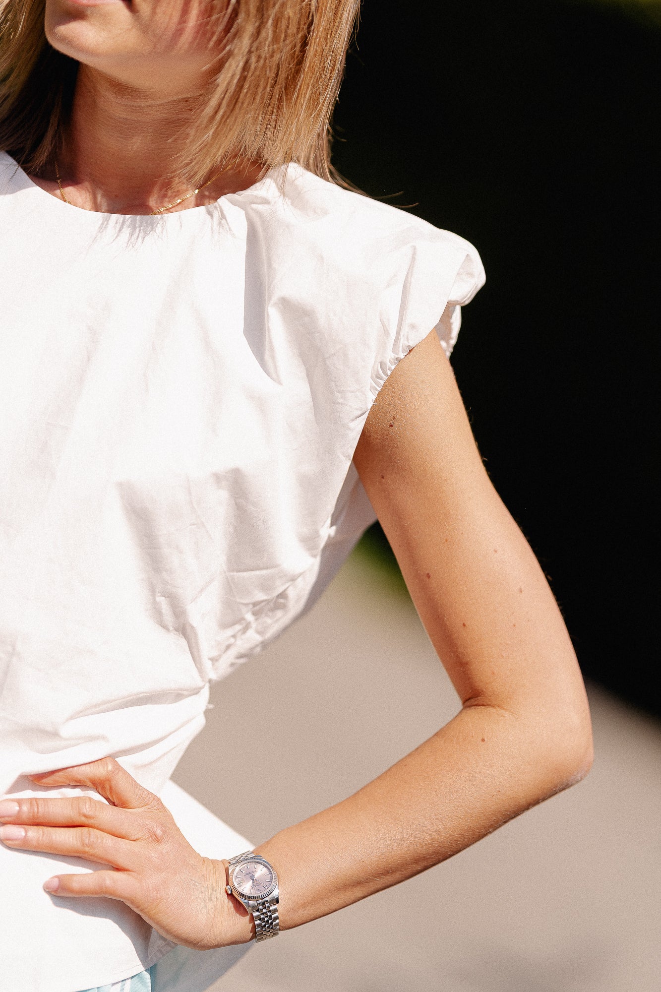 YASMusta SL top star white
