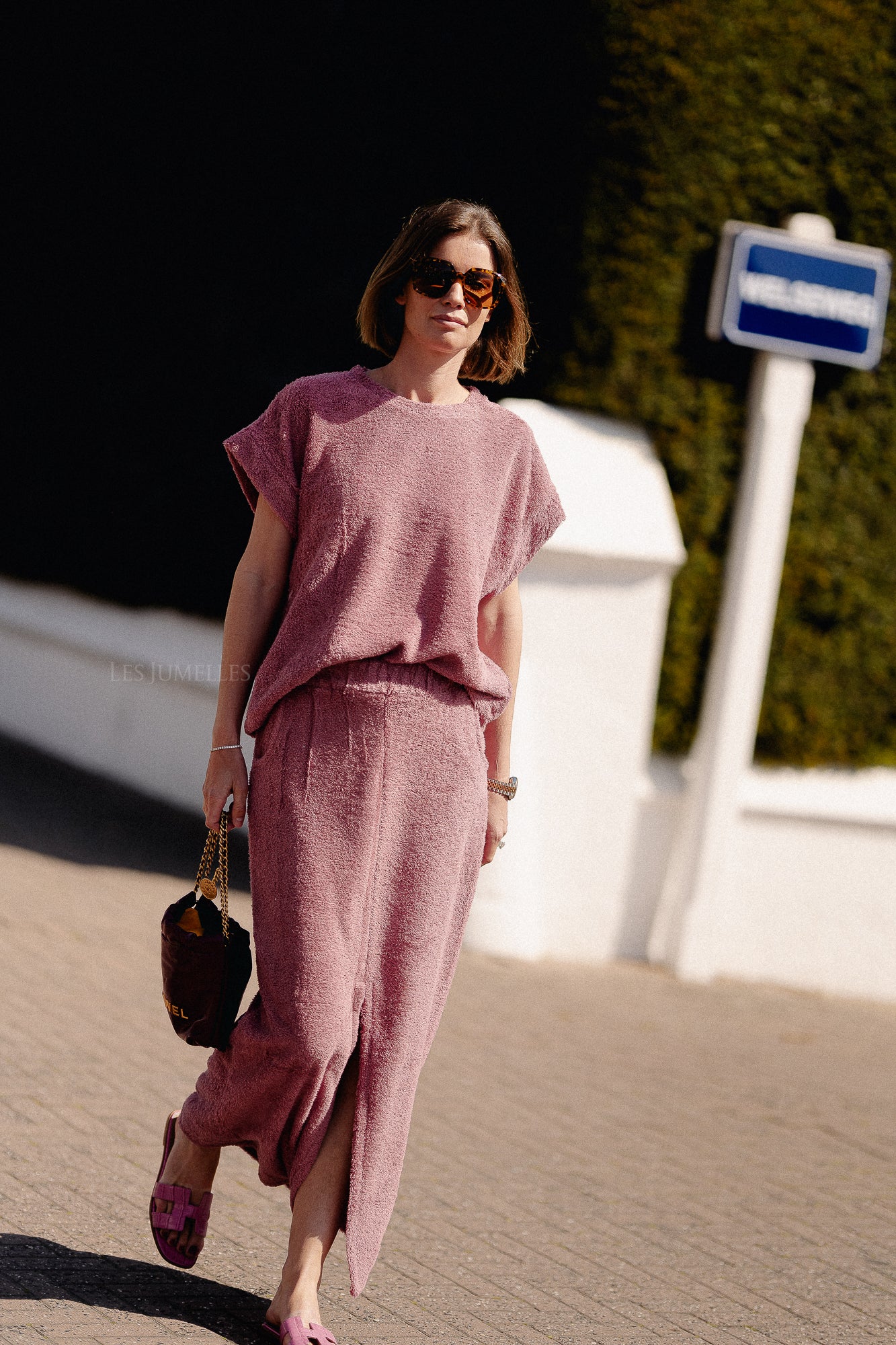 Annabelle terry skirt marsala