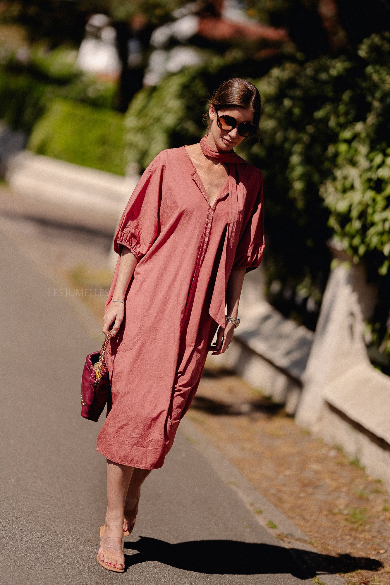 Bonnie long dress peperosa