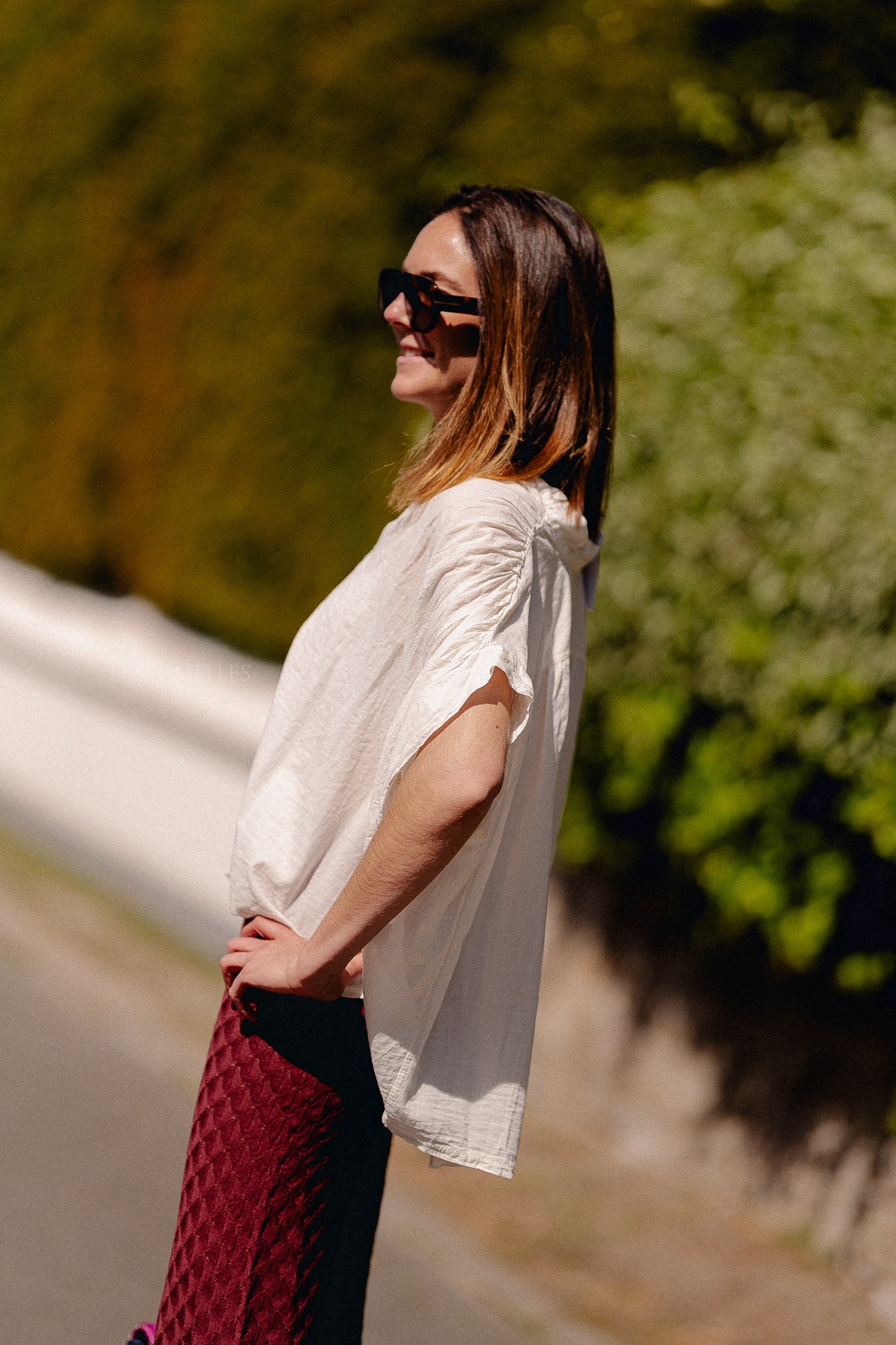 Portia blouse ecru