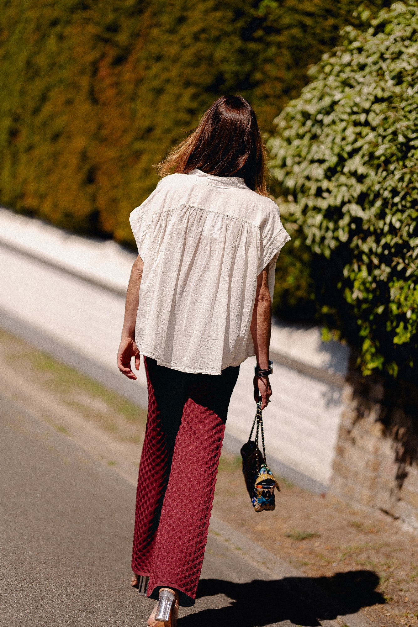 Portia blouse ecru