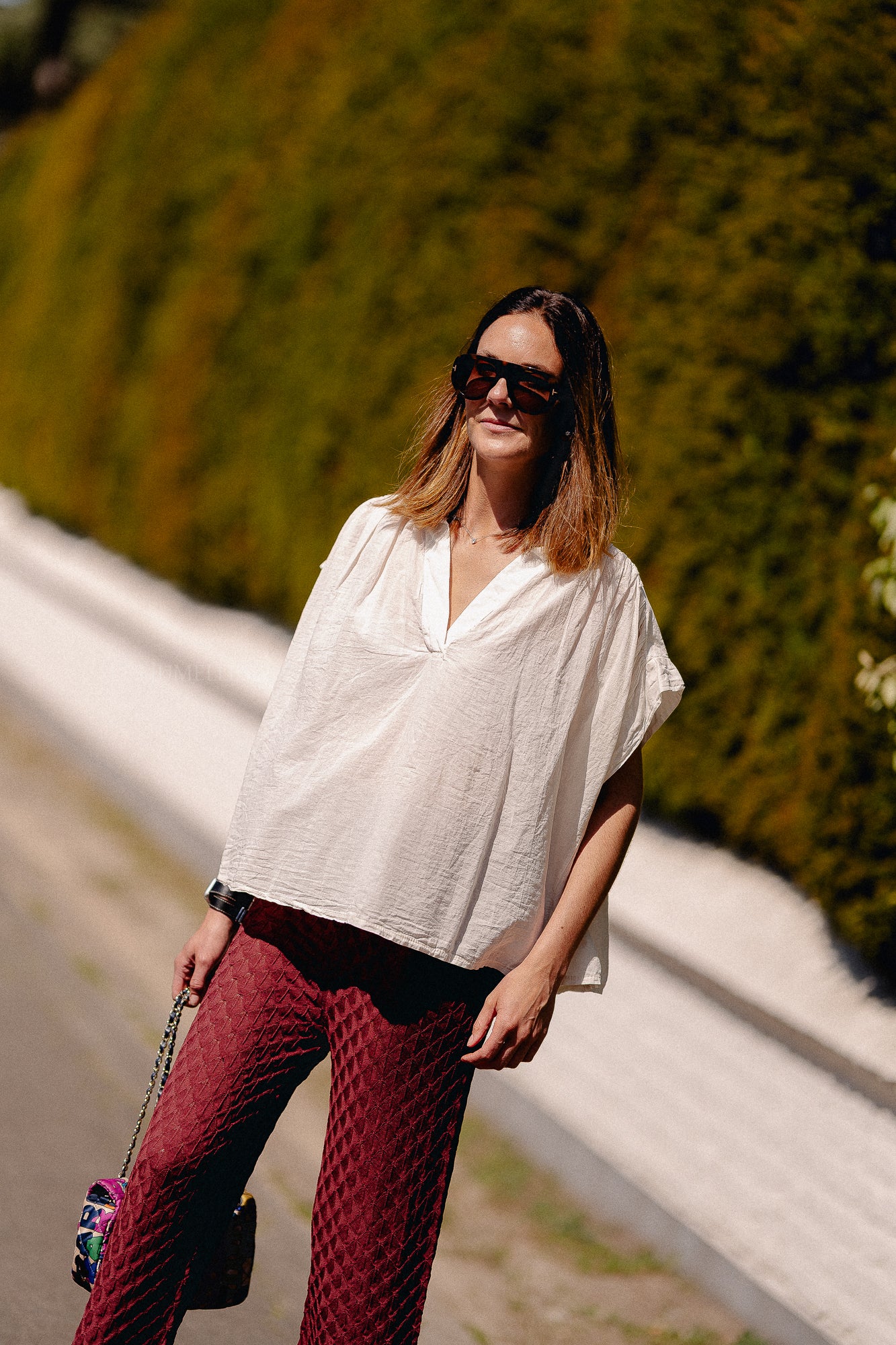Portia blouse ecru