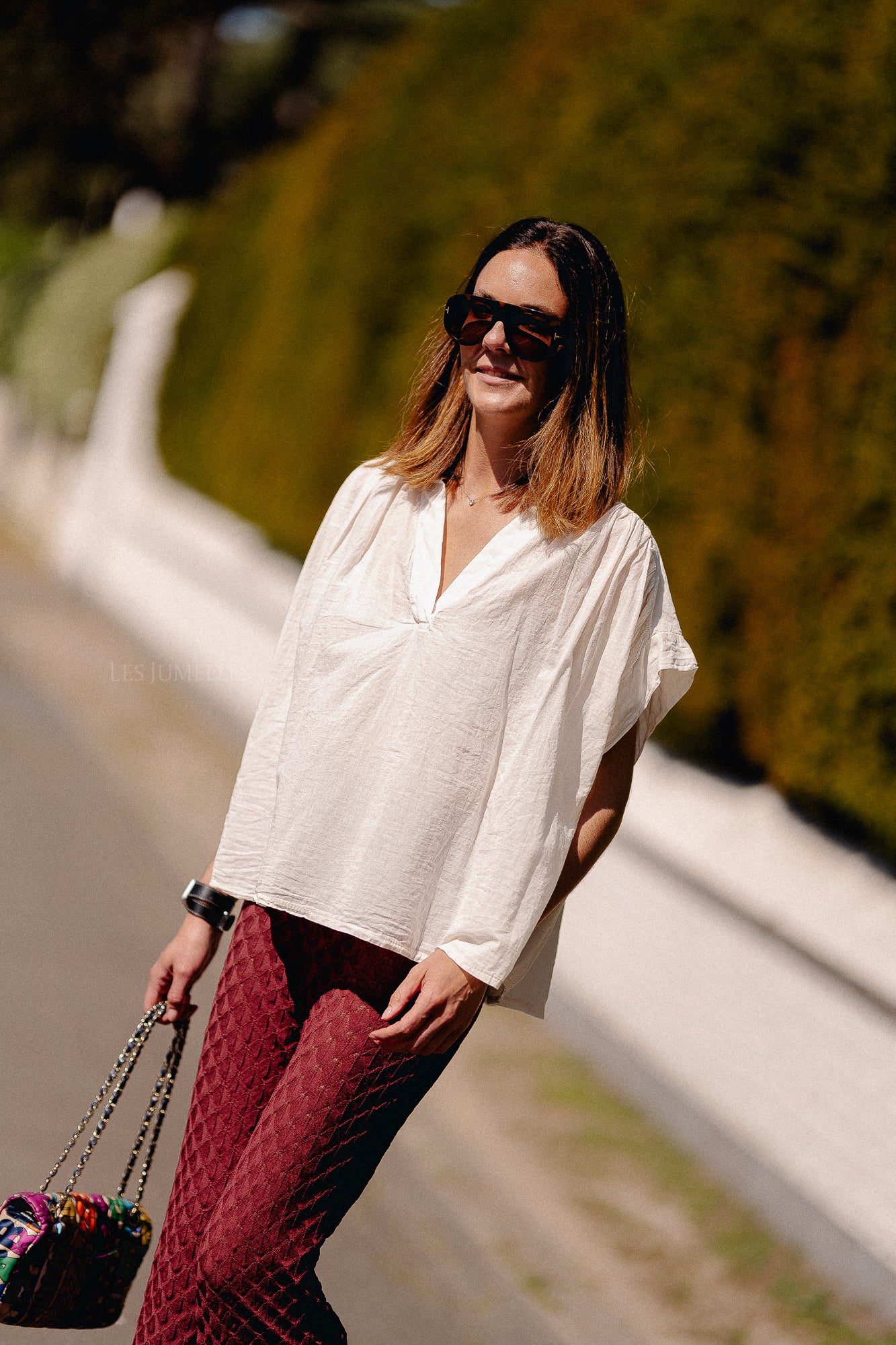 Portia blouse ecru