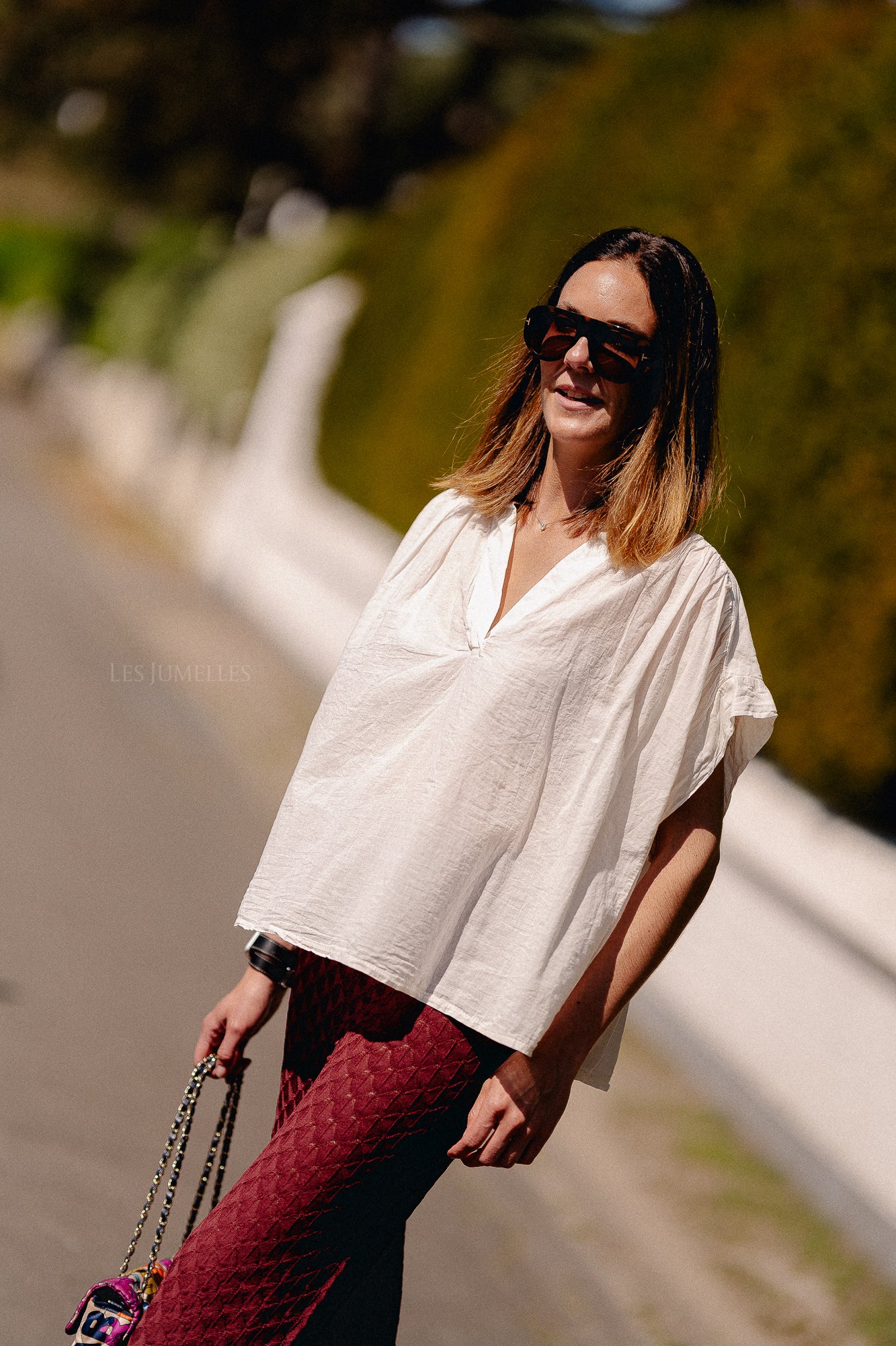 Portia blouse ecru