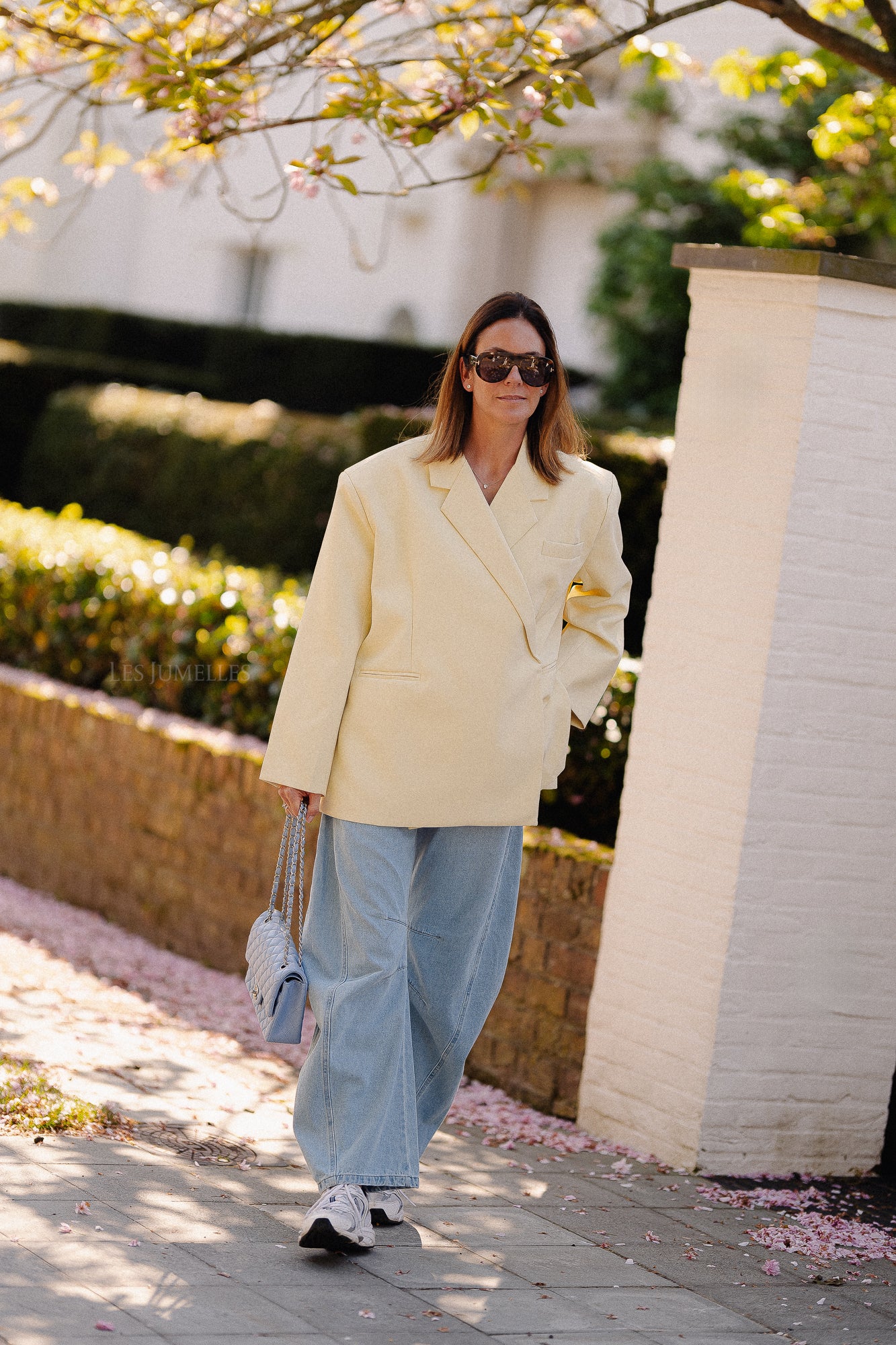 Chloe oversized blazer butter yellow