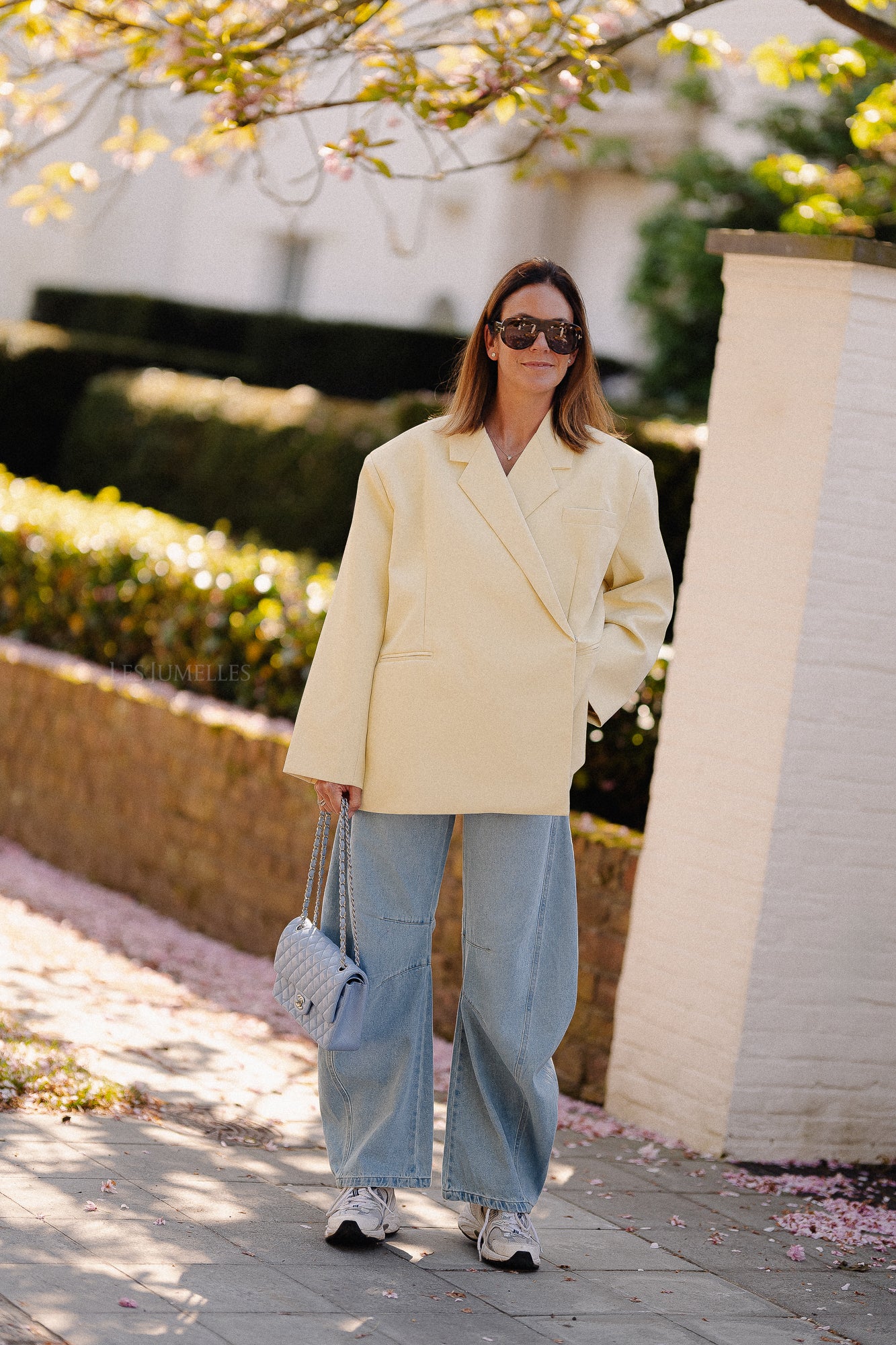 Chloe oversized blazer butter yellow