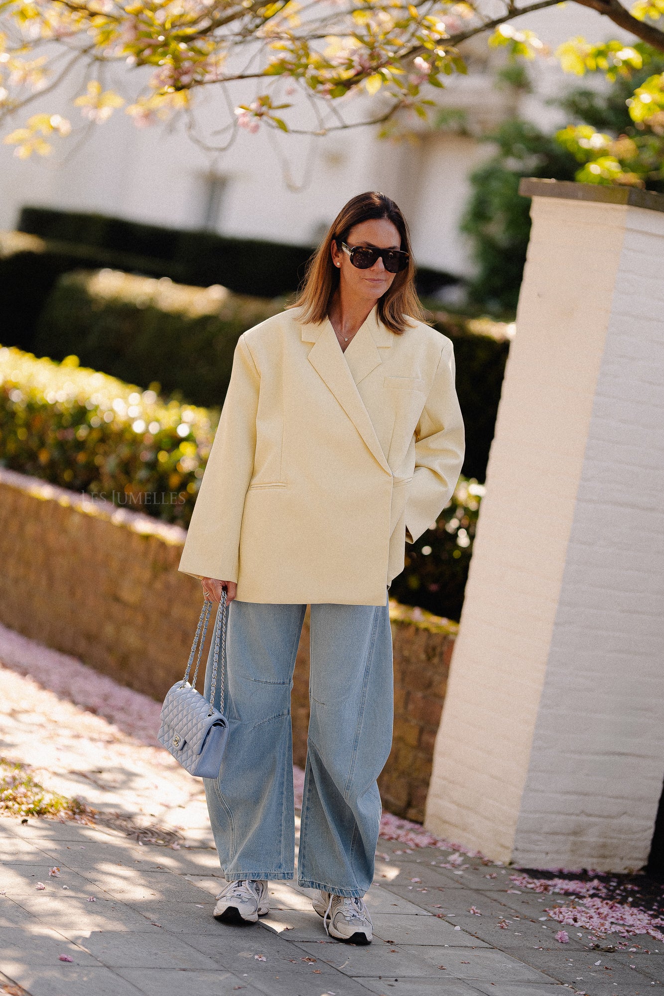 Chloe oversized blazer butter yellow