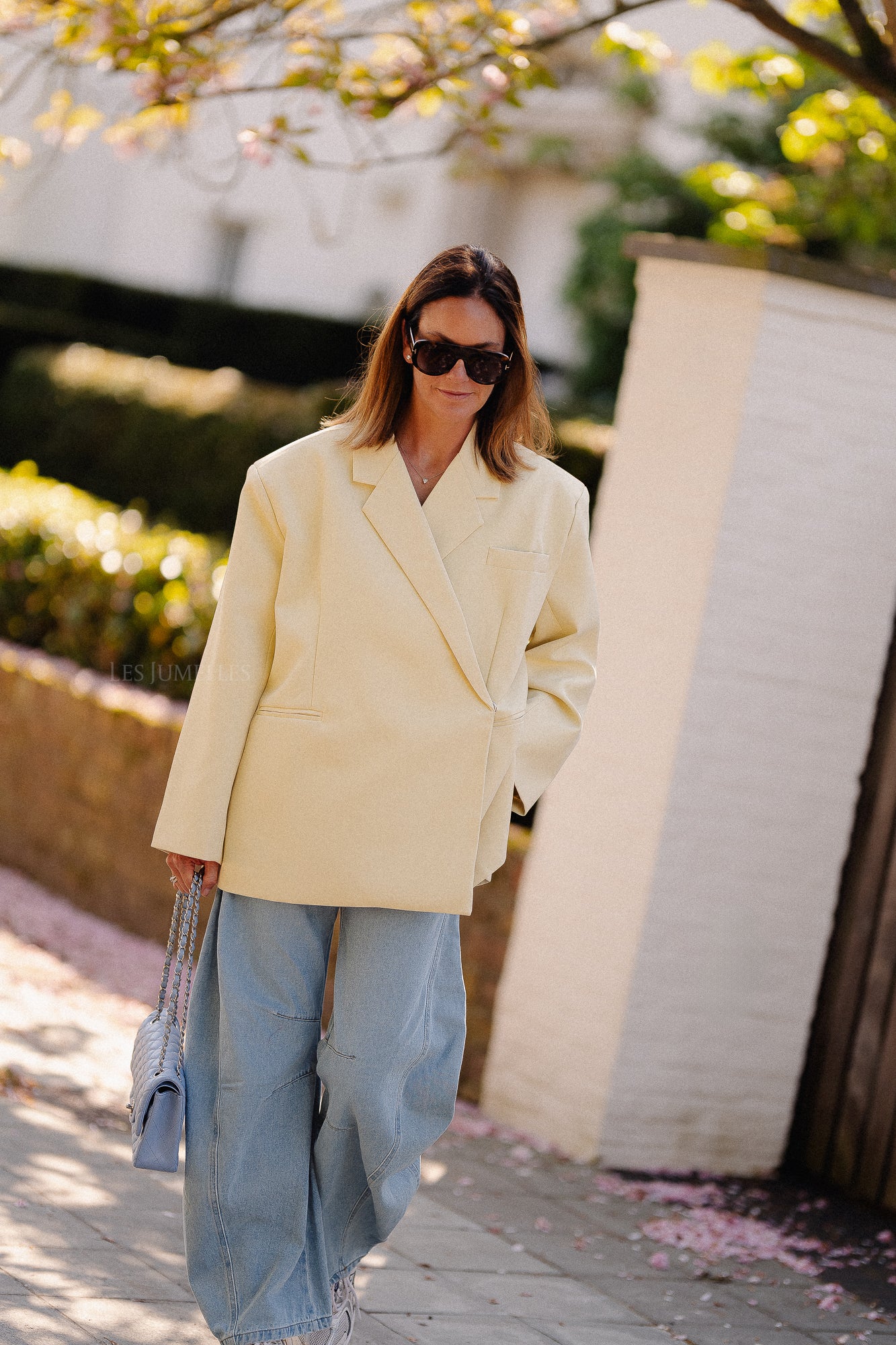 Chloe oversized blazer butter yellow