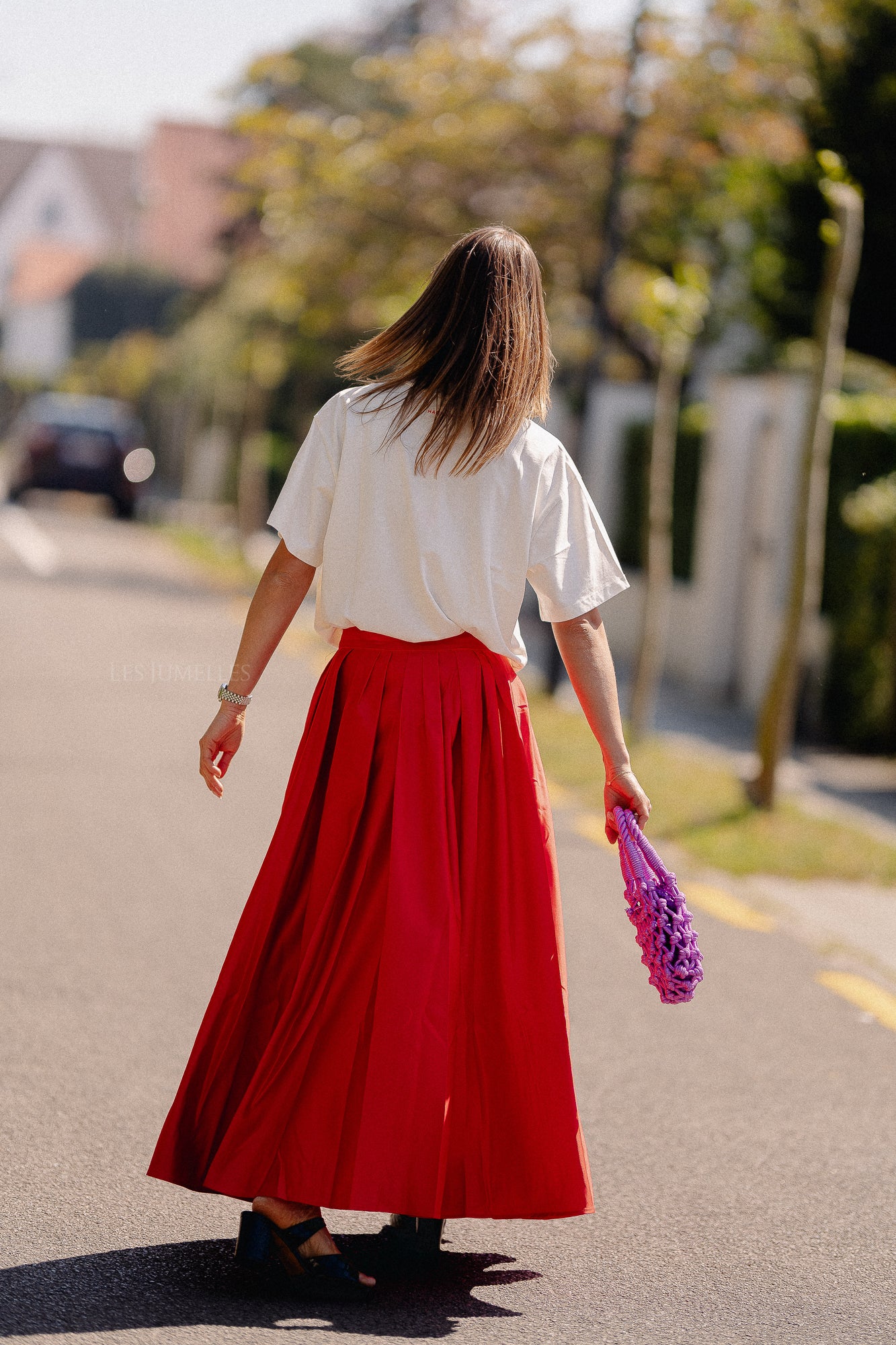 Tessa skirt hot lips