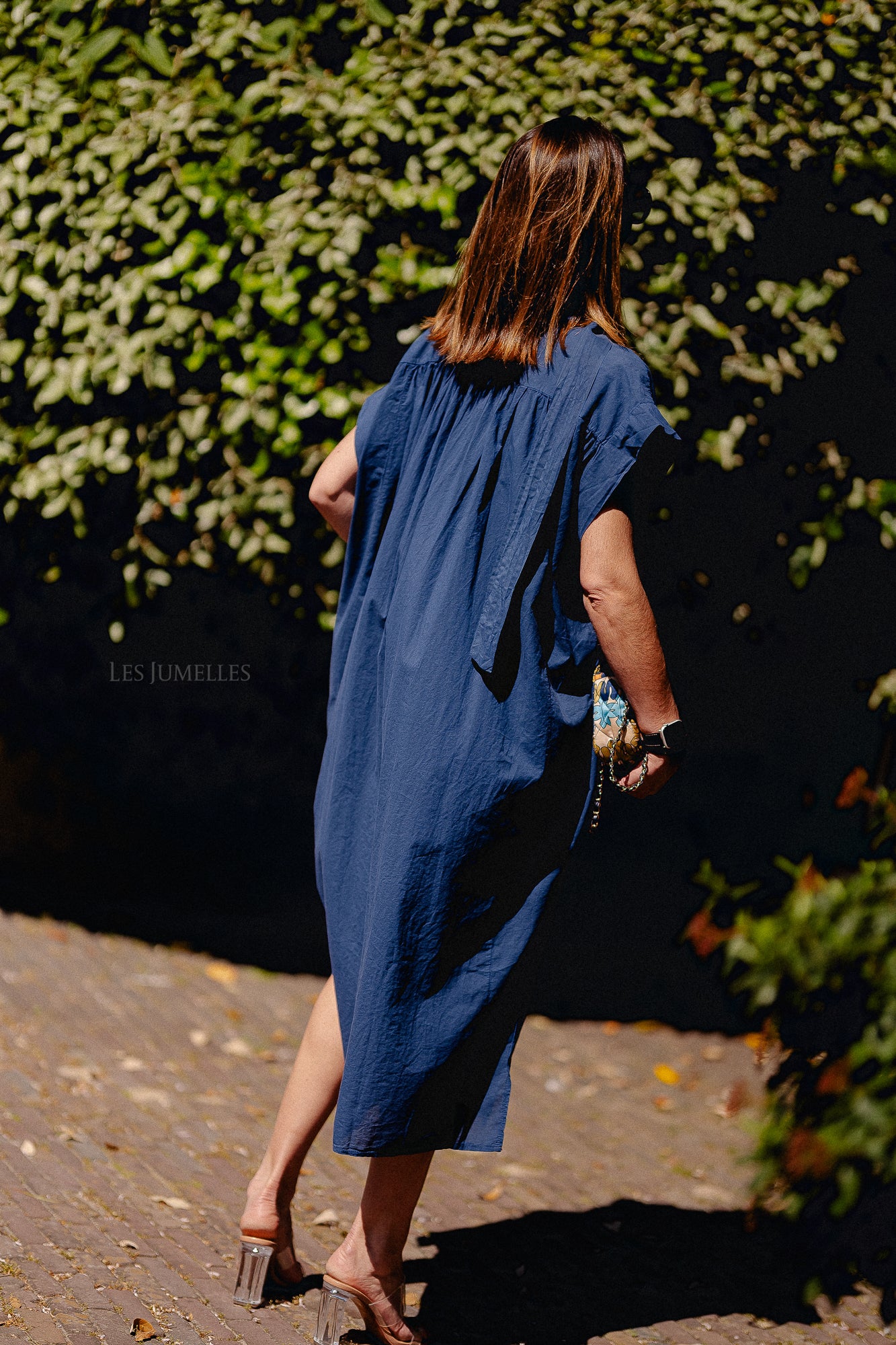 Portia dress navy