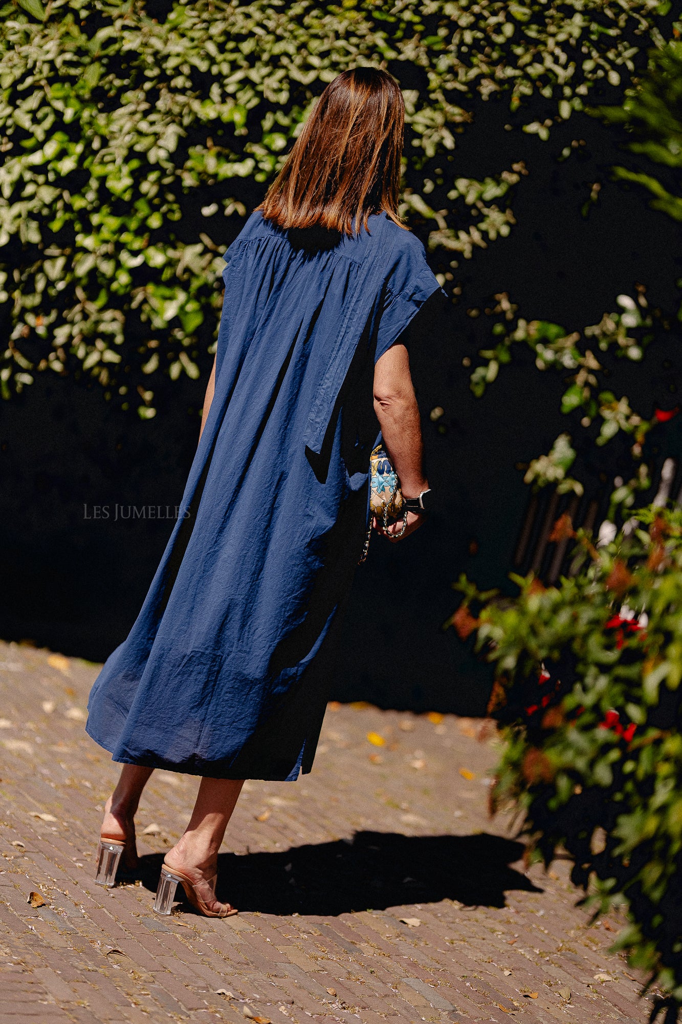 Portia dress navy