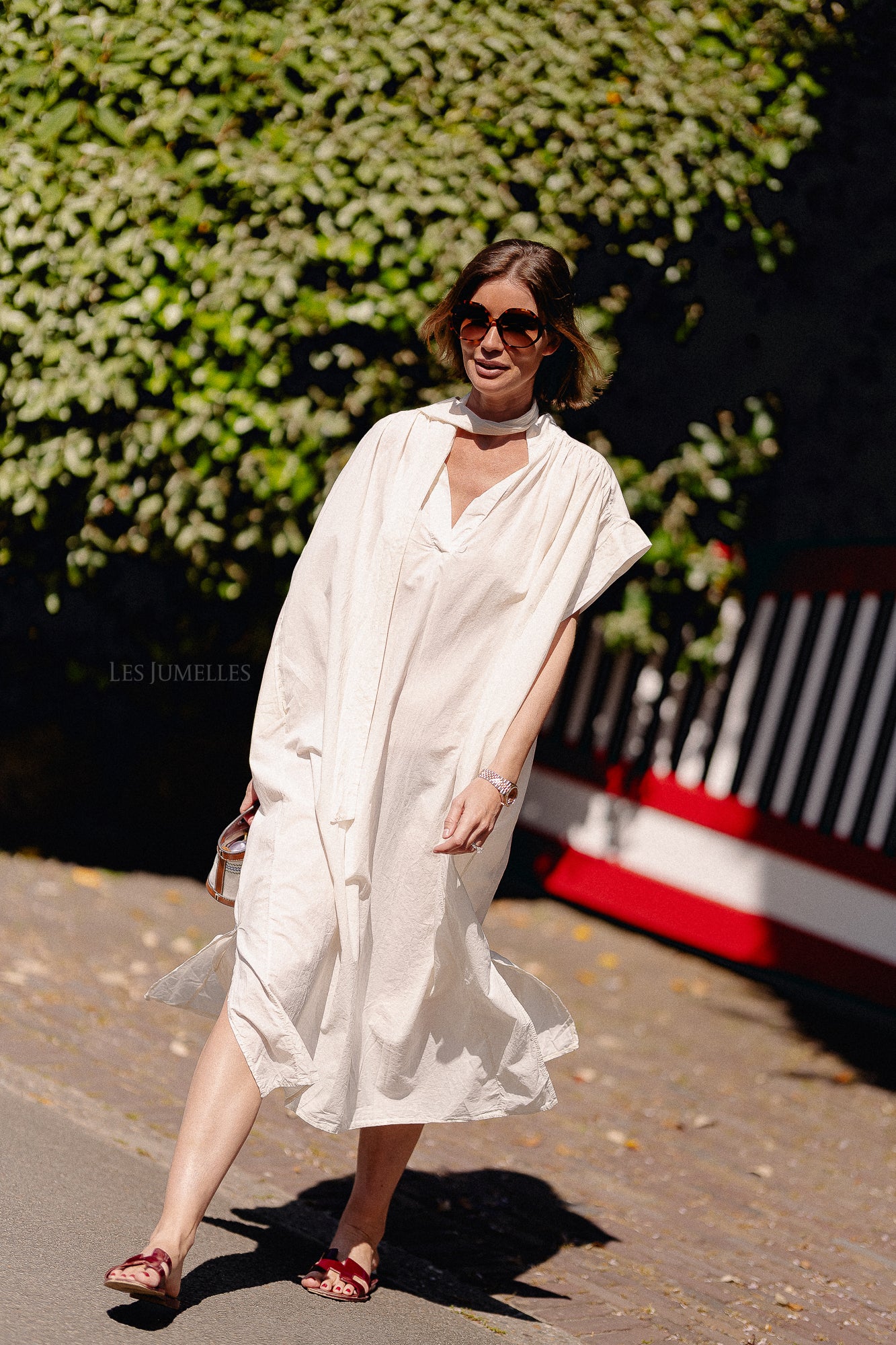 Portia dress ecru