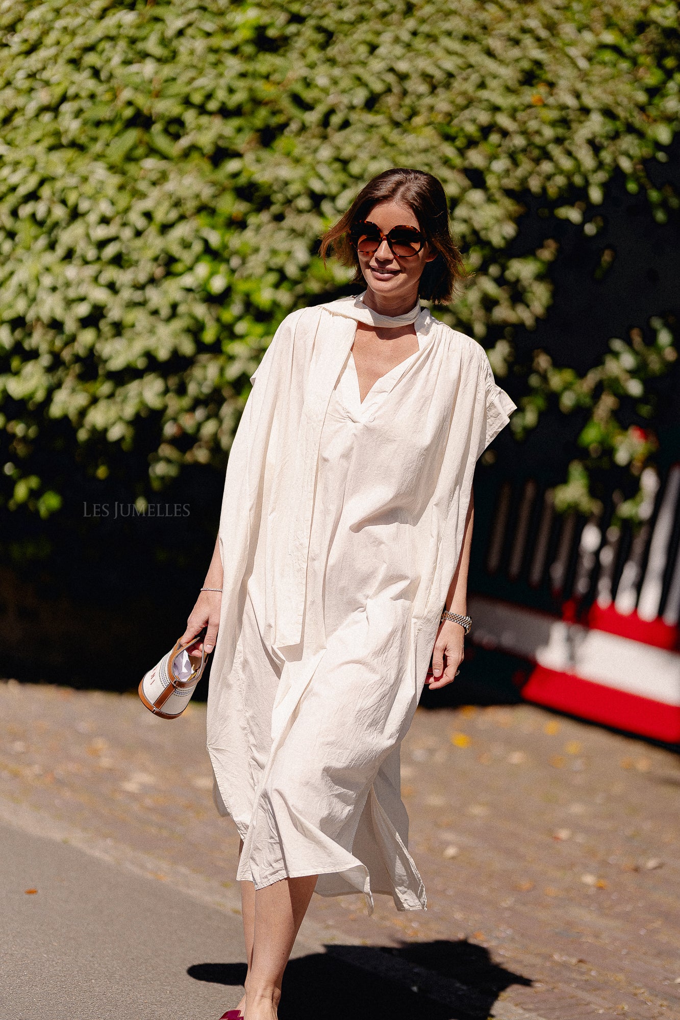 Portia dress ecru