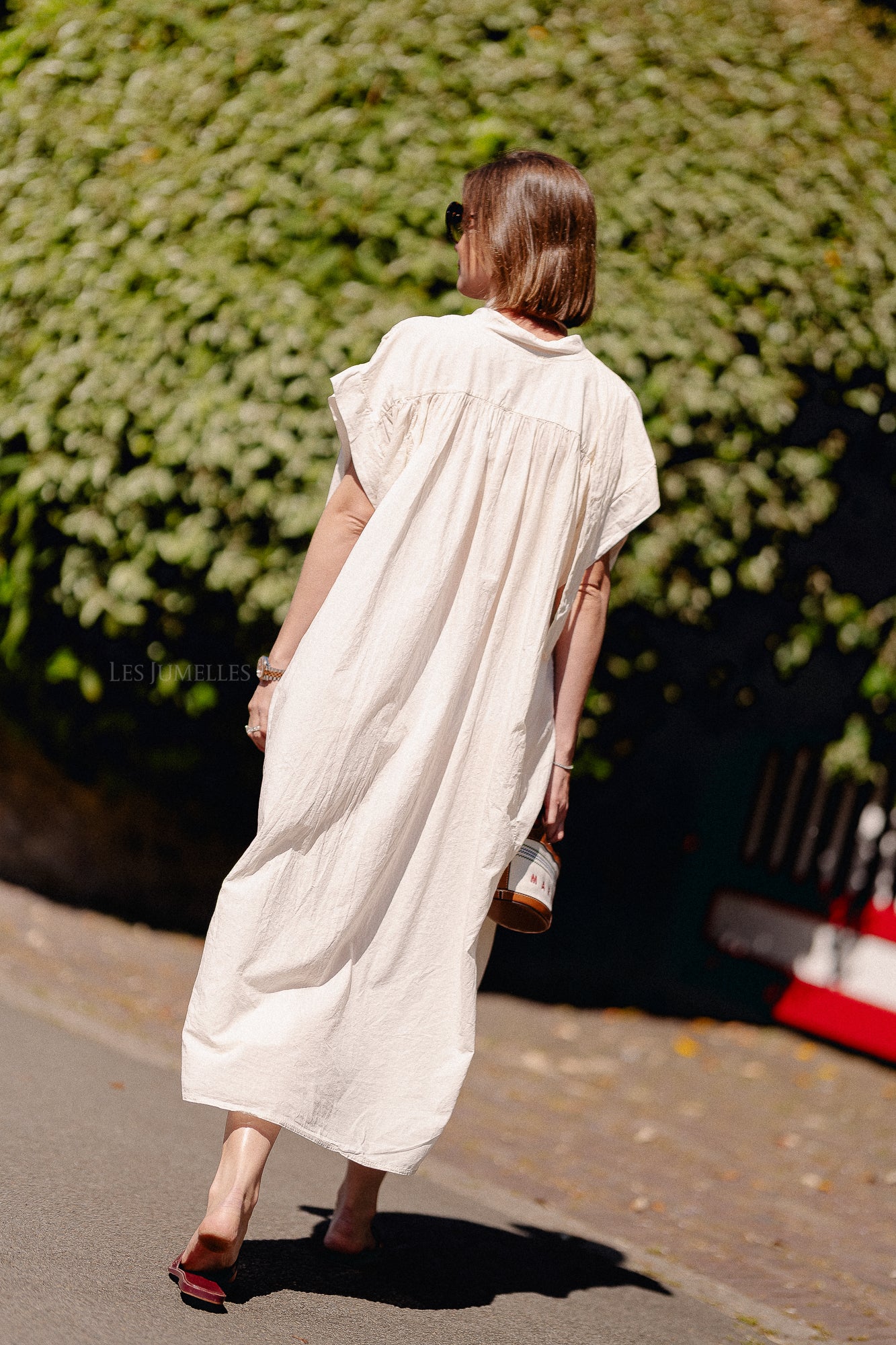 Portia dress ecru