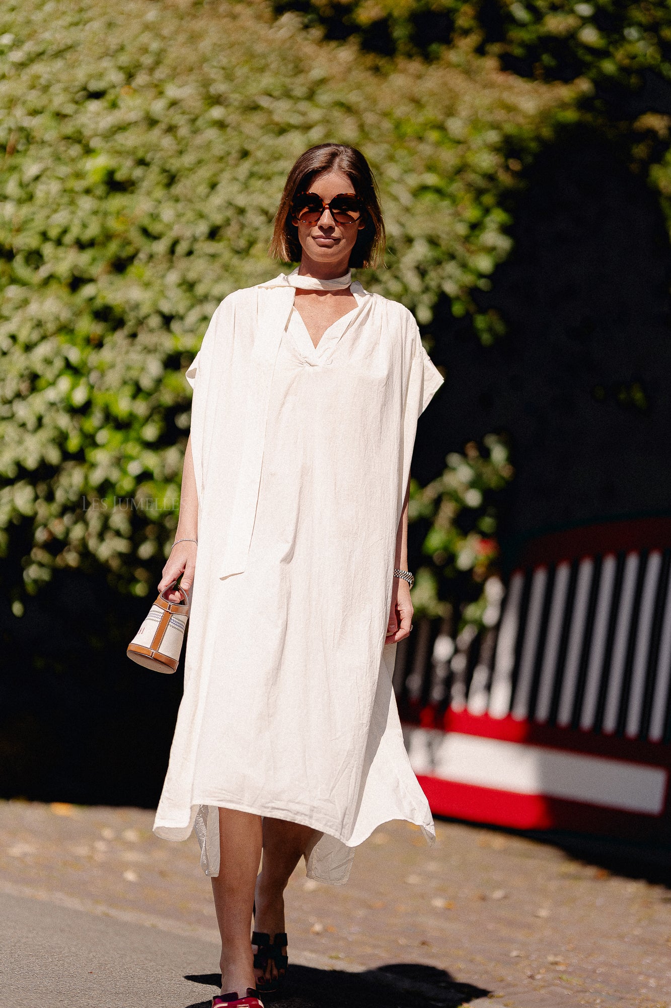 Portia dress ecru