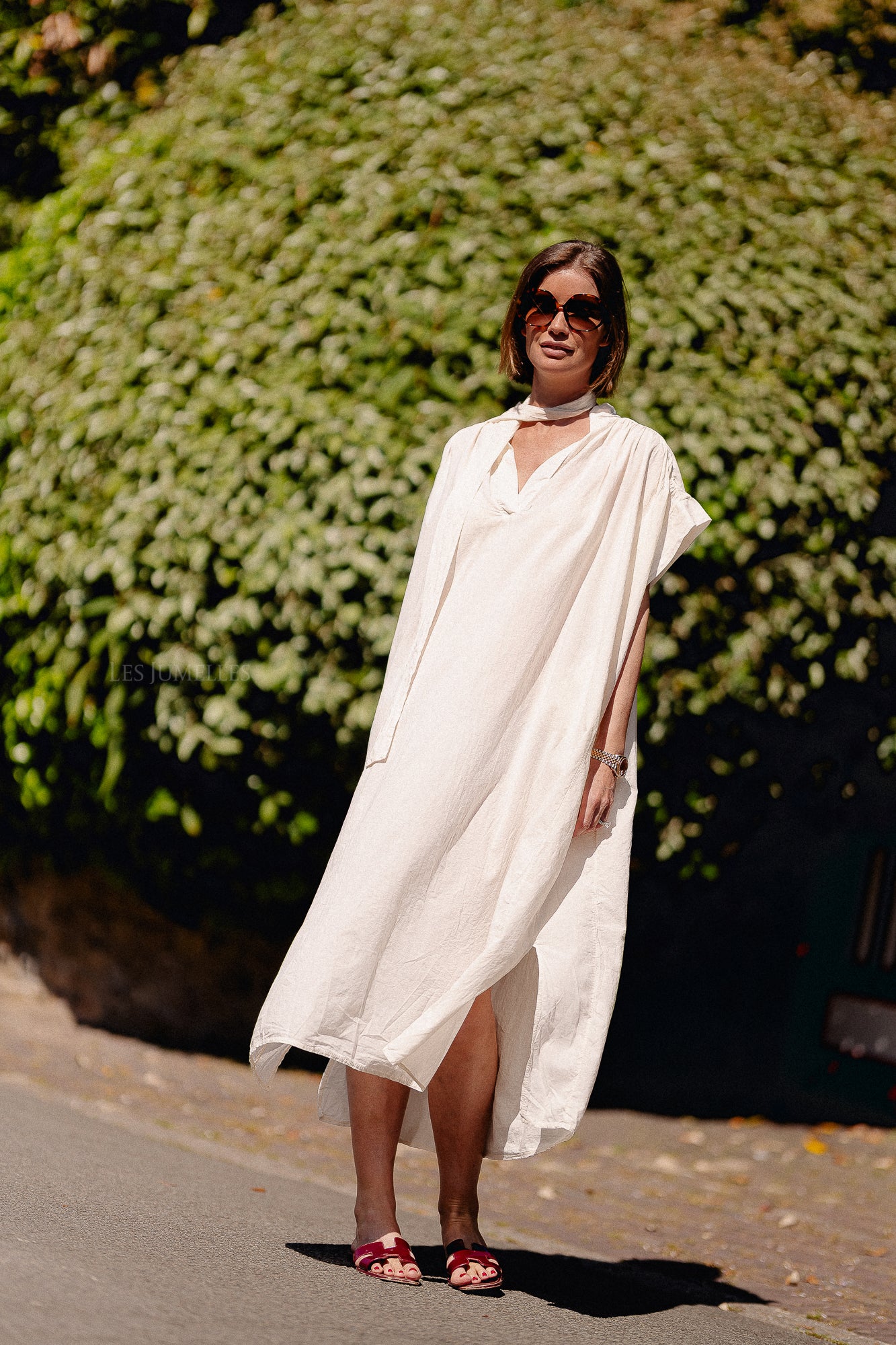 Portia dress ecru