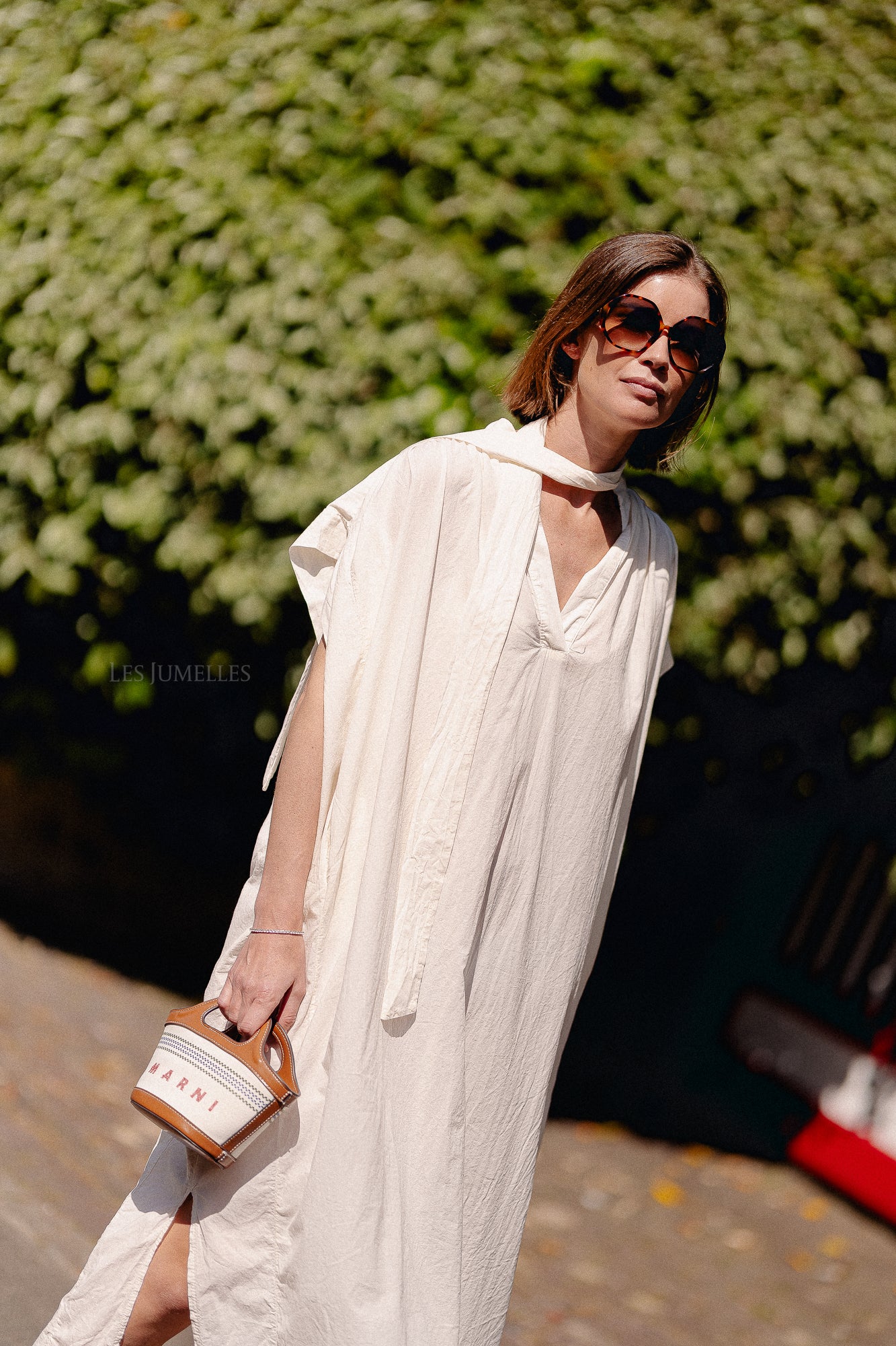 Portia dress ecru
