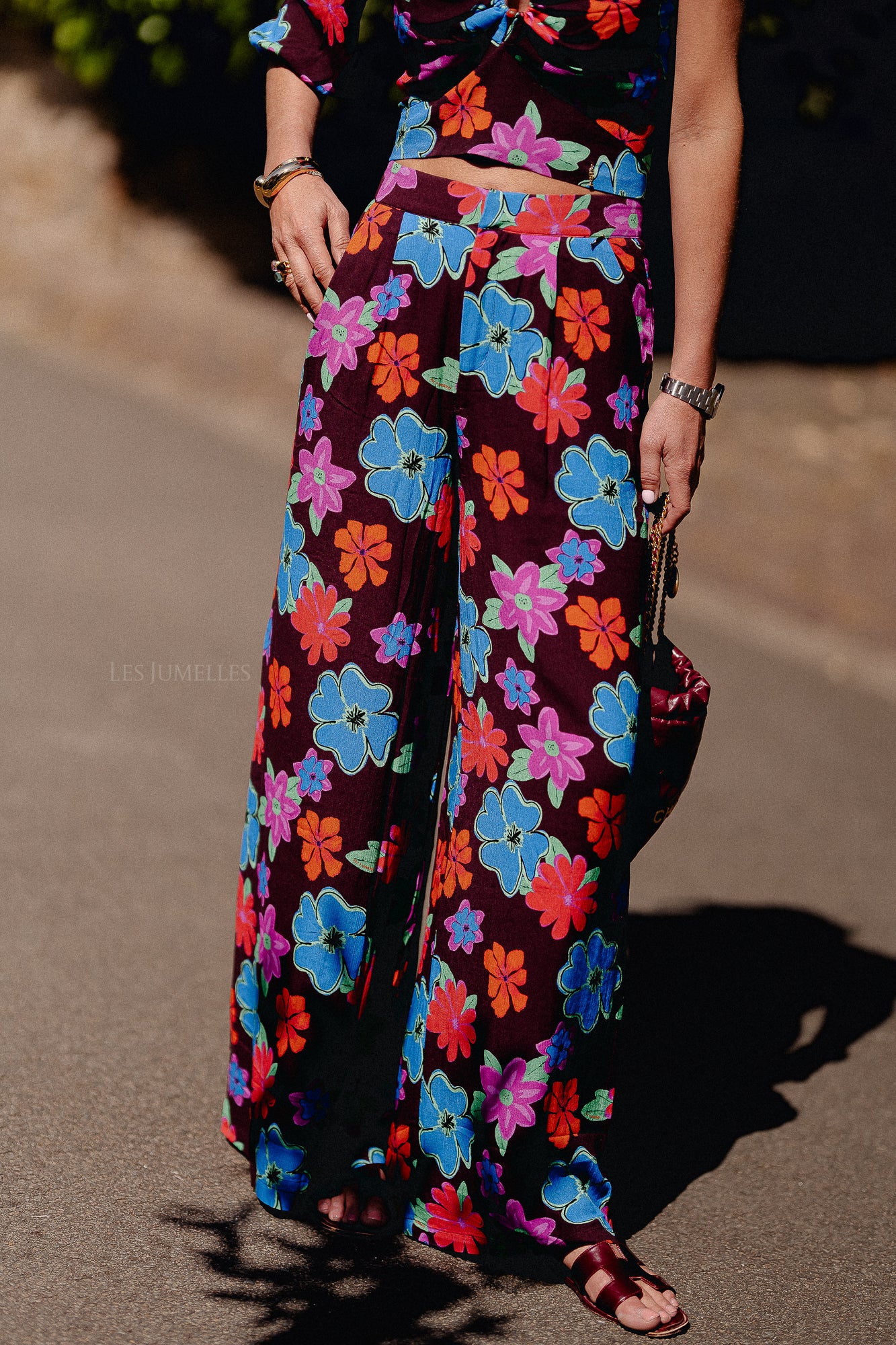 Rosie pants mystic flower
