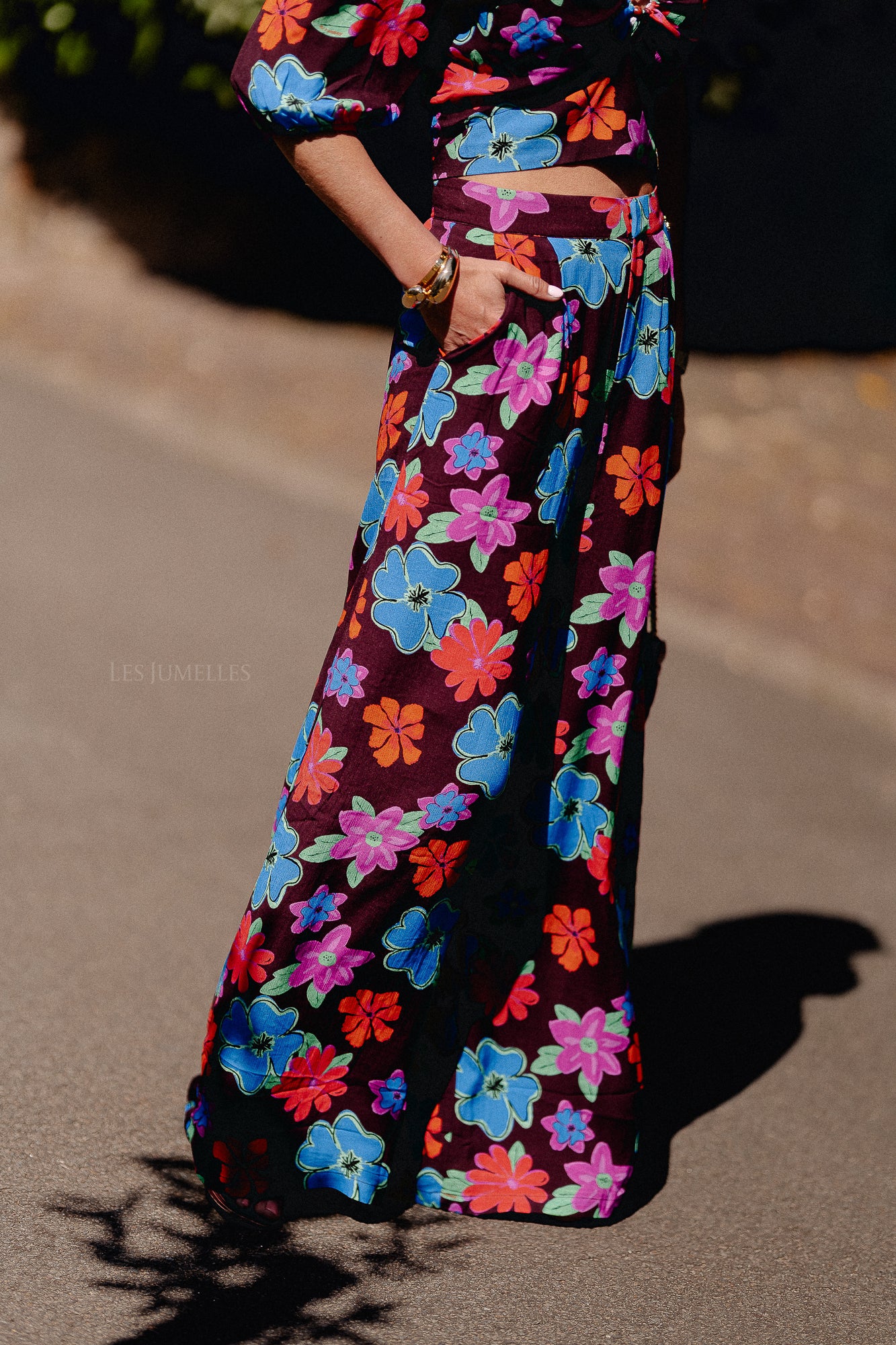 Rosie pants mystic flower