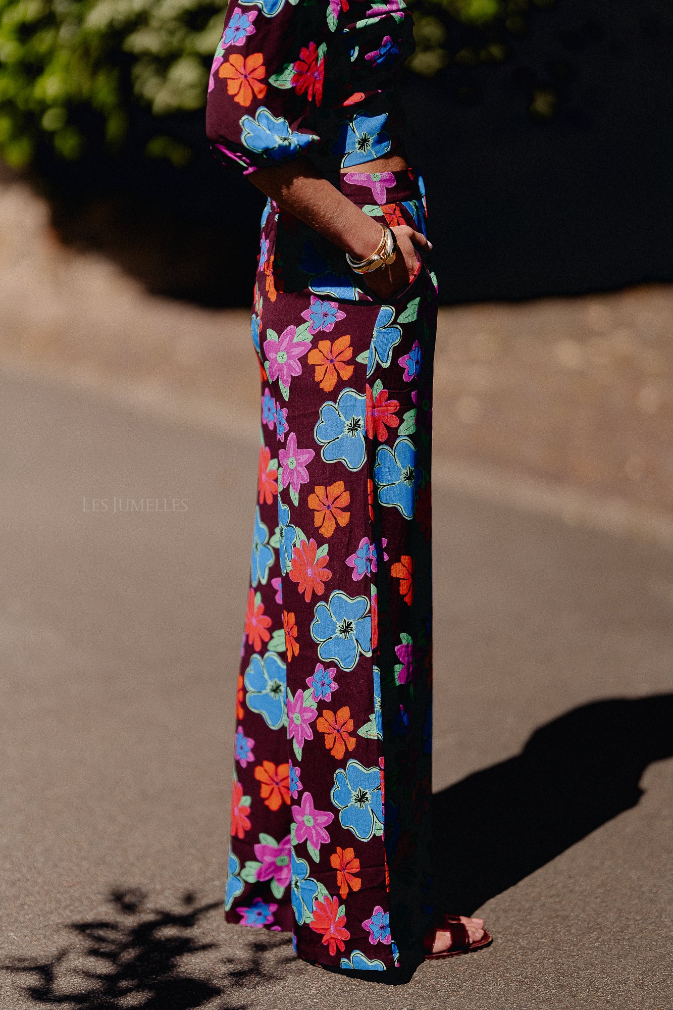 Rosie pants mystic flower