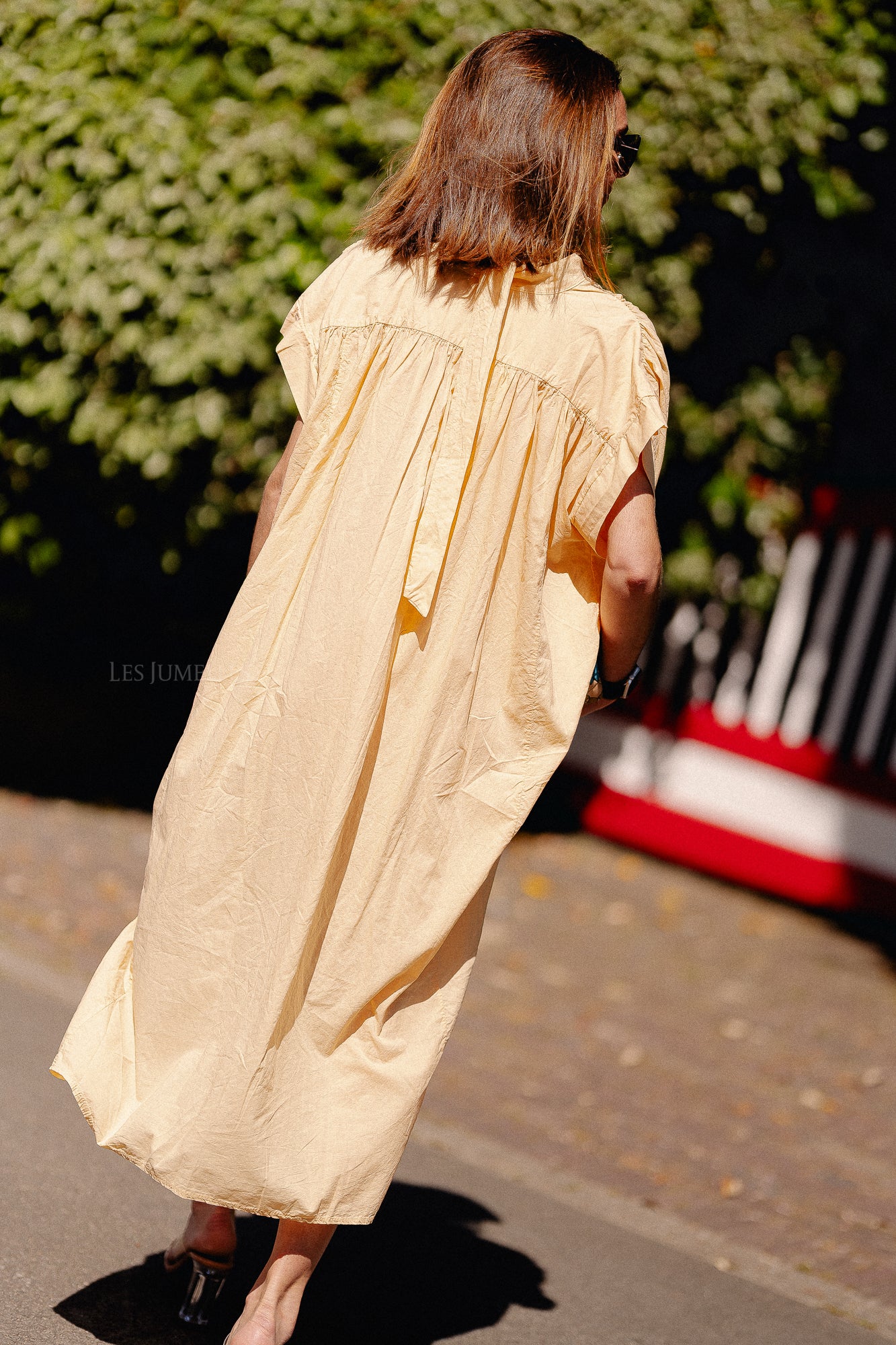 Portia dress yellow