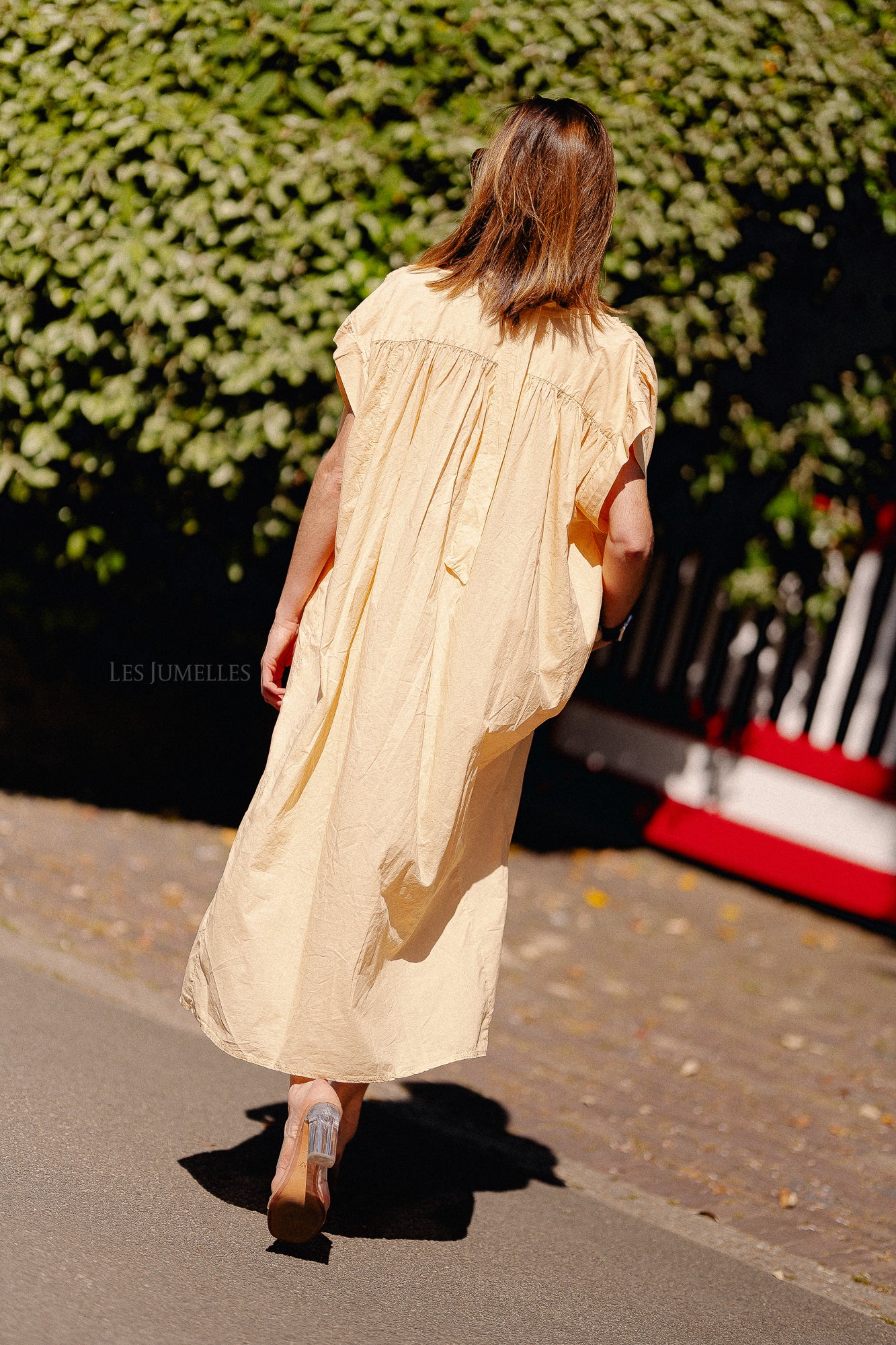 Portia dress yellow