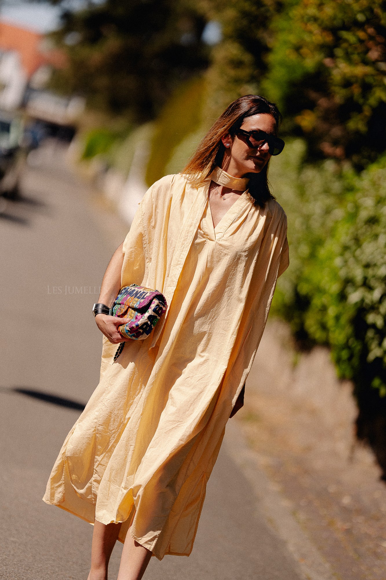 Portia dress yellow