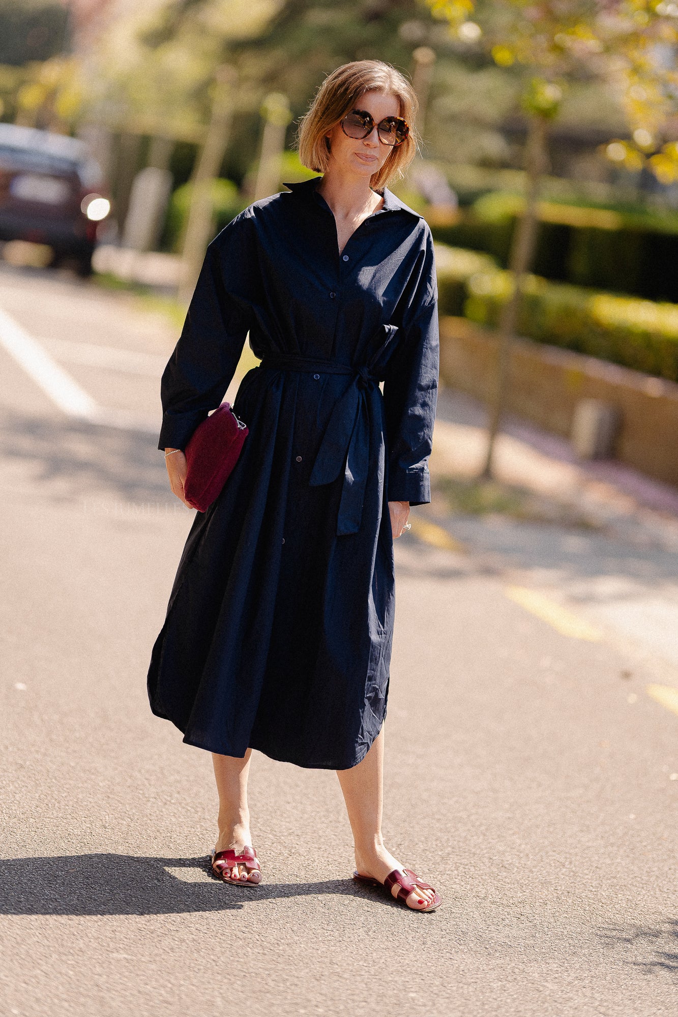 Georgie maxi dress midnight blue