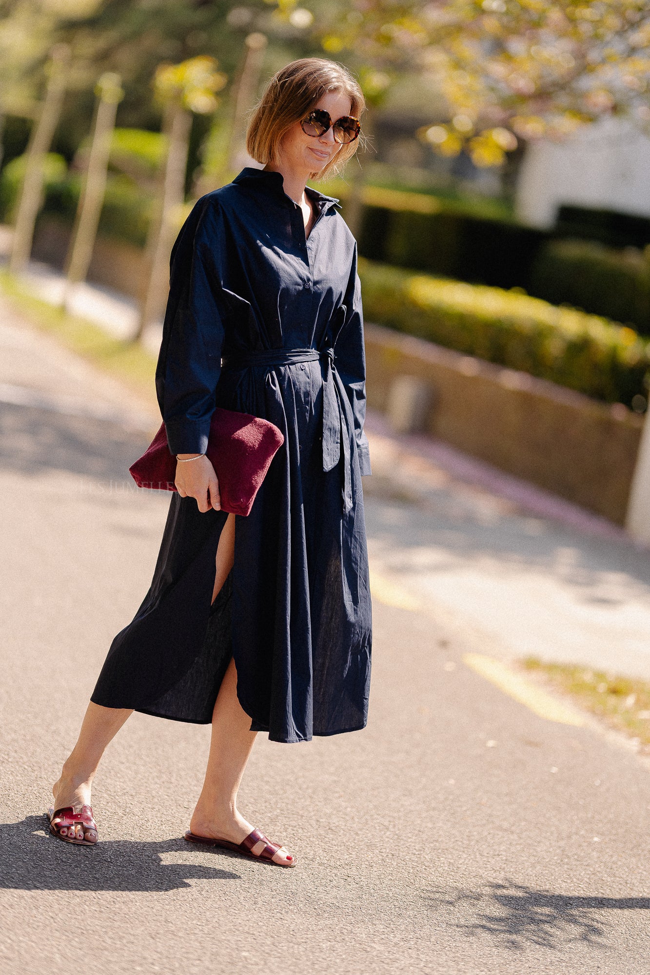 Georgie maxi dress midnight blue
