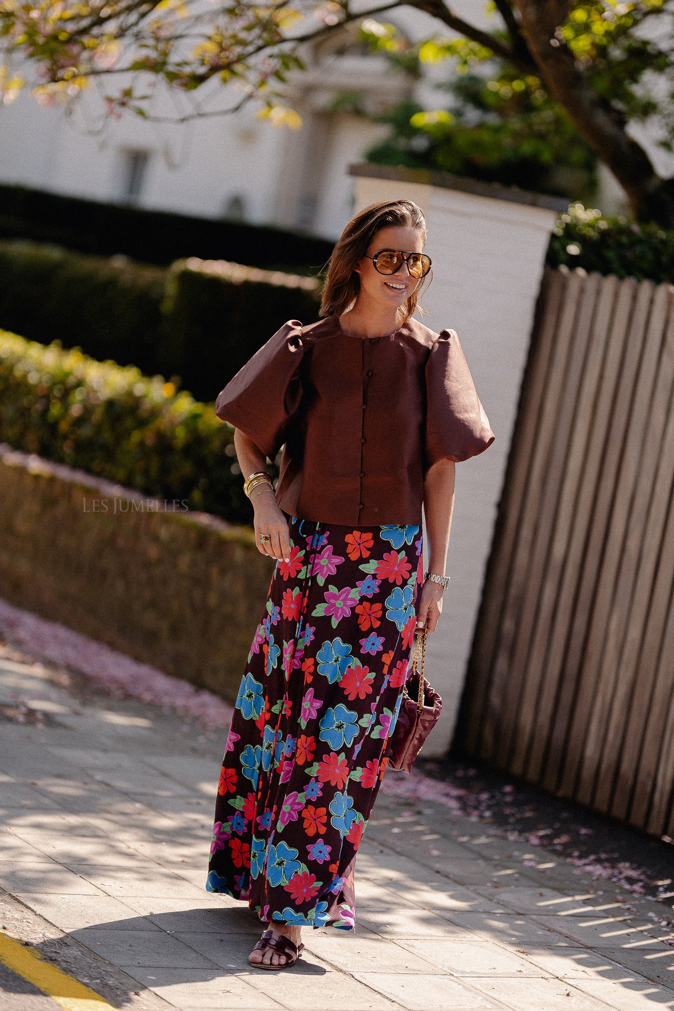 Lea skirt mystic flower