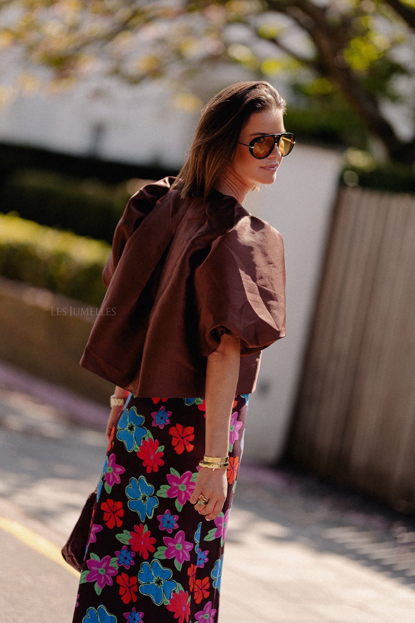 Lea skirt mystic flower