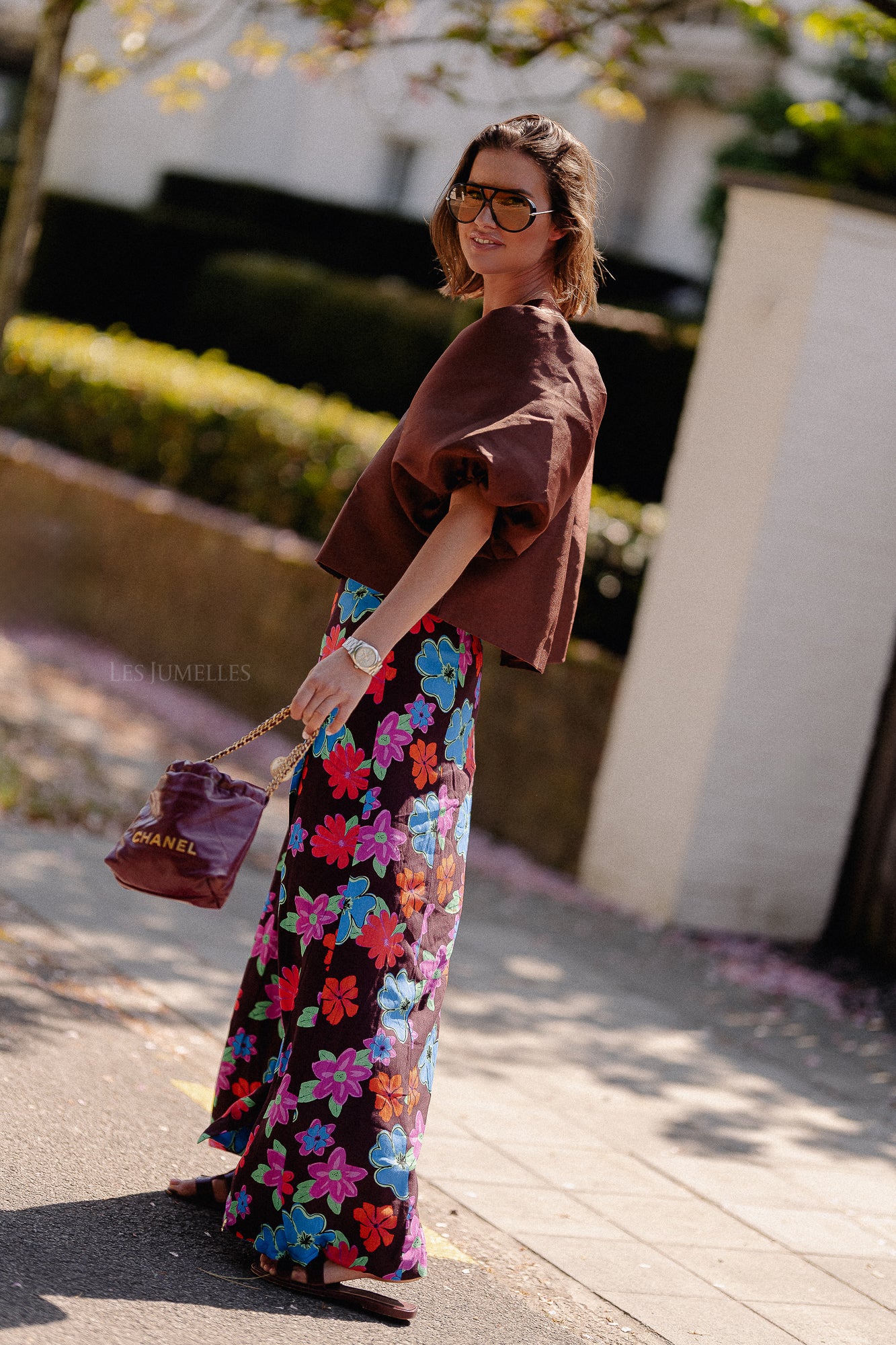 Lea skirt mystic flower