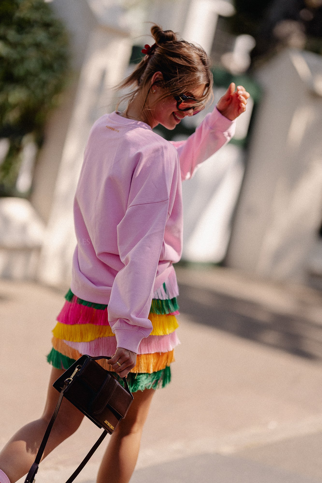Dolphin sweater sweet pink