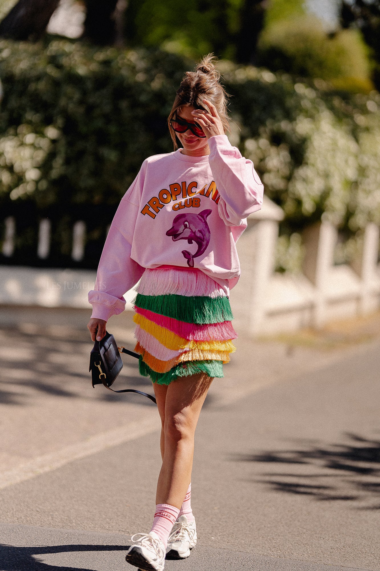 Dolphin sweater sweet pink