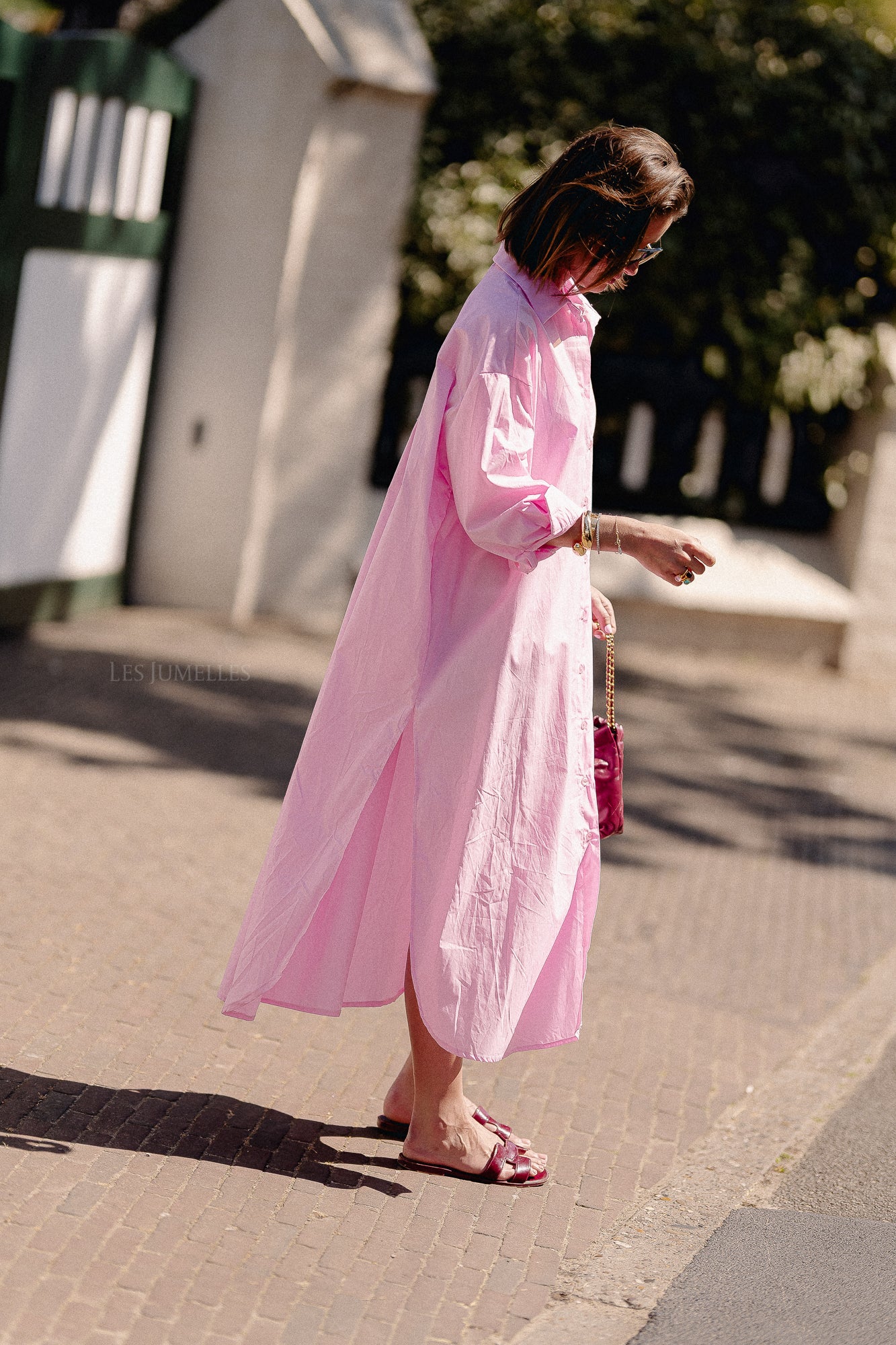 Georgie maxi dress pink