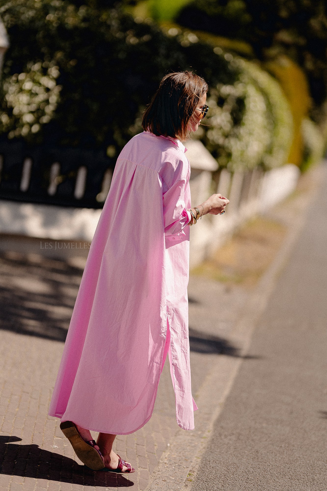 Georgie maxi dress pink