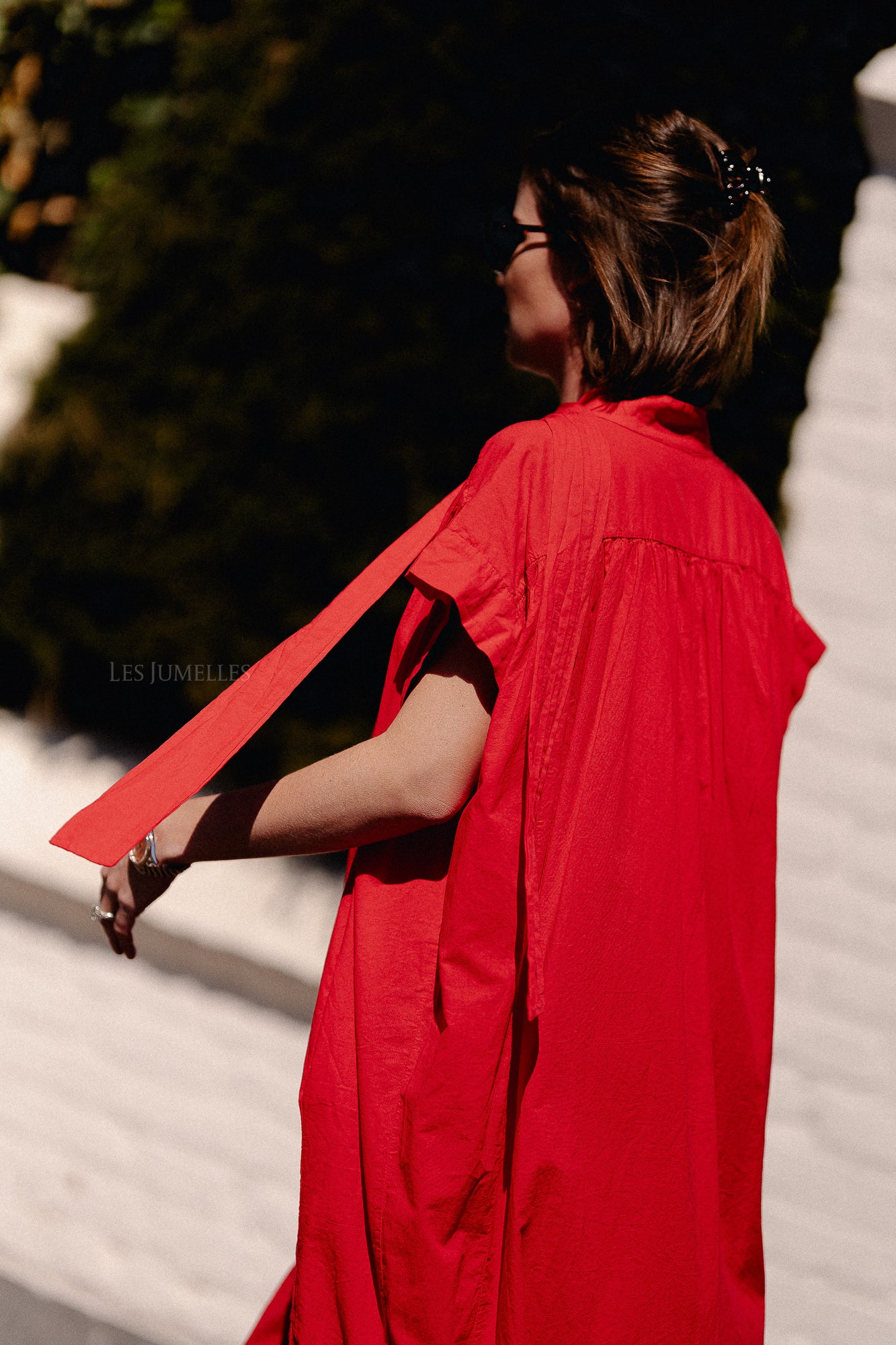 Portia dress red
