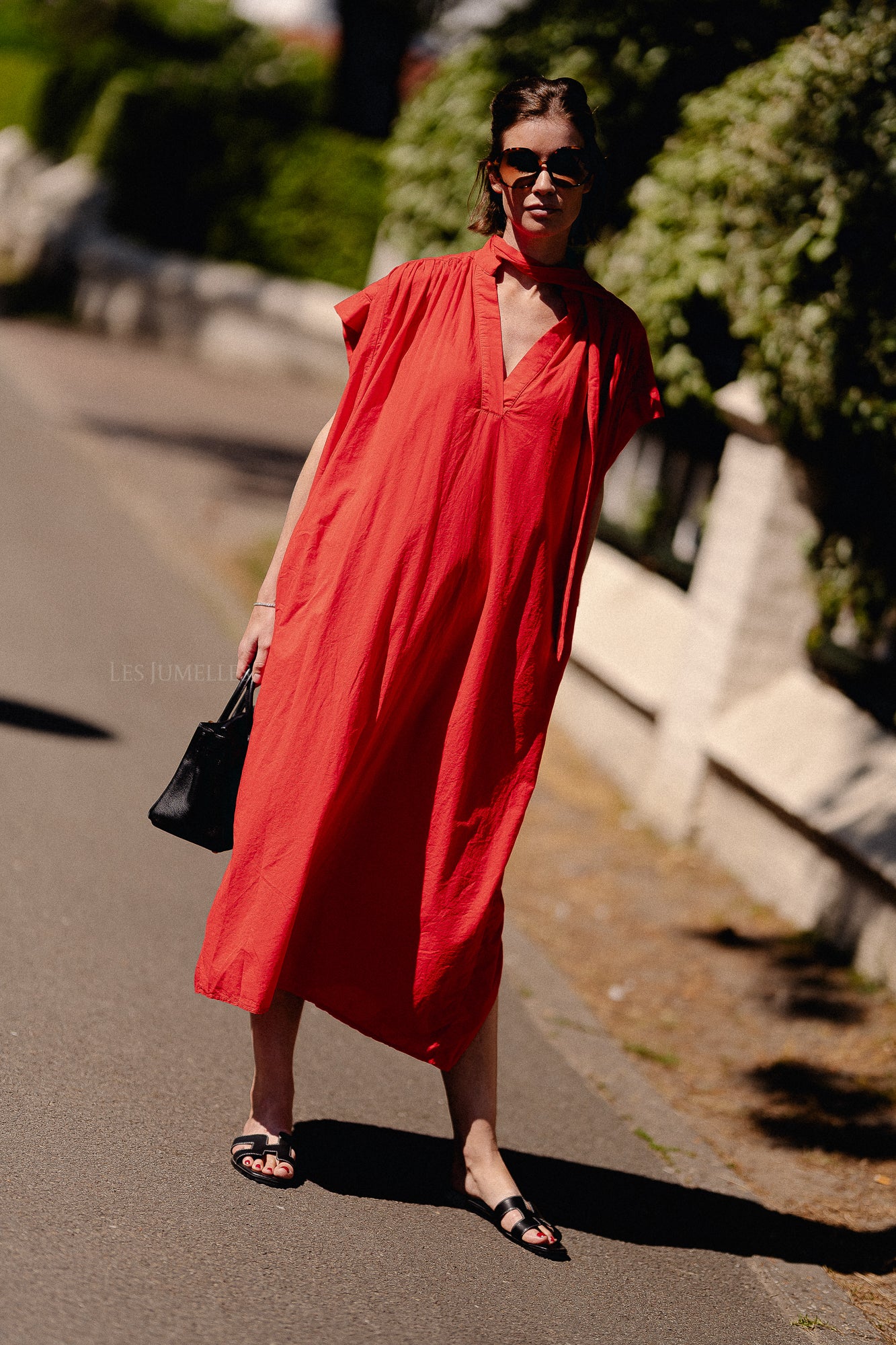 Portia dress red